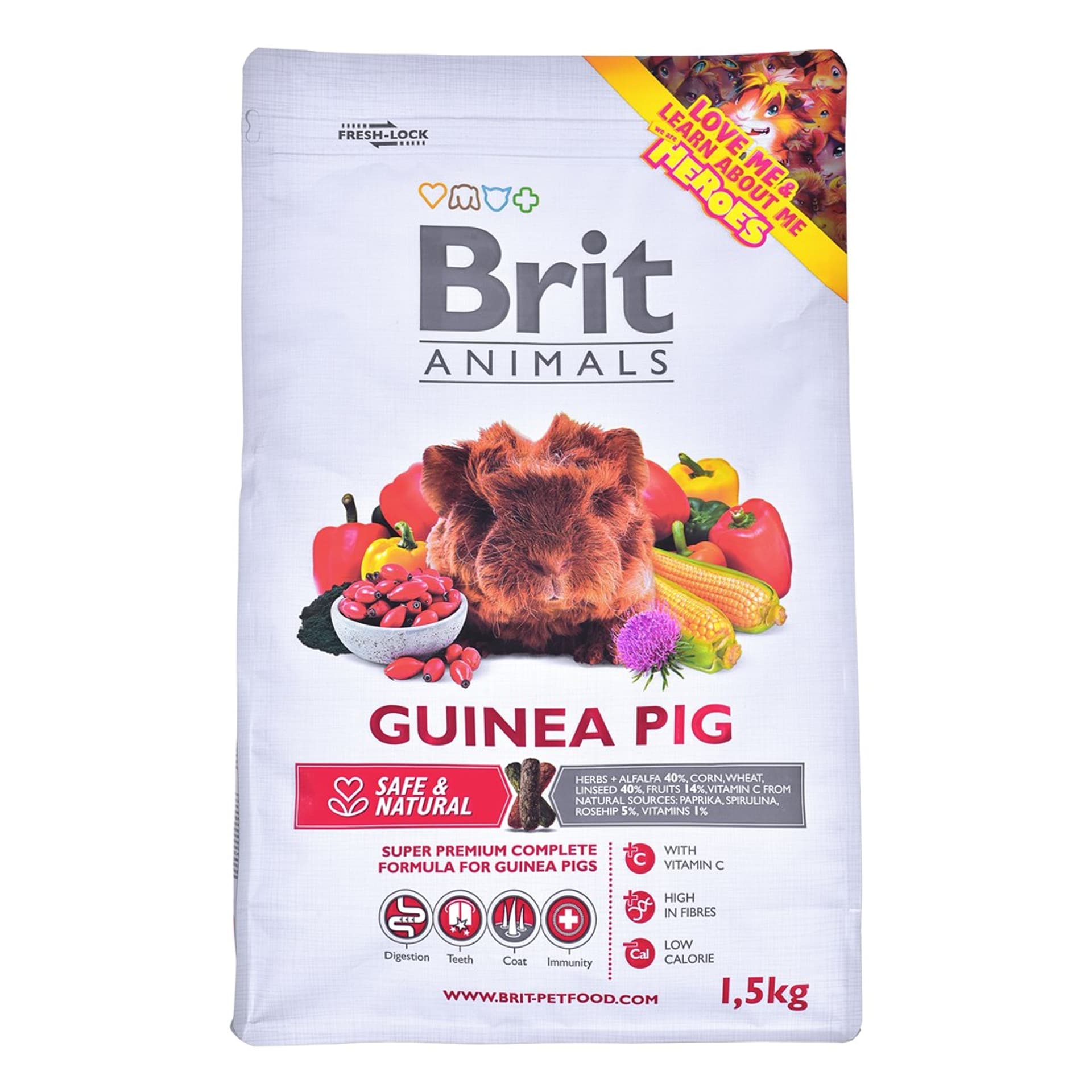

Brit Animals GUINEA PIG COMPLETE 1,5kg