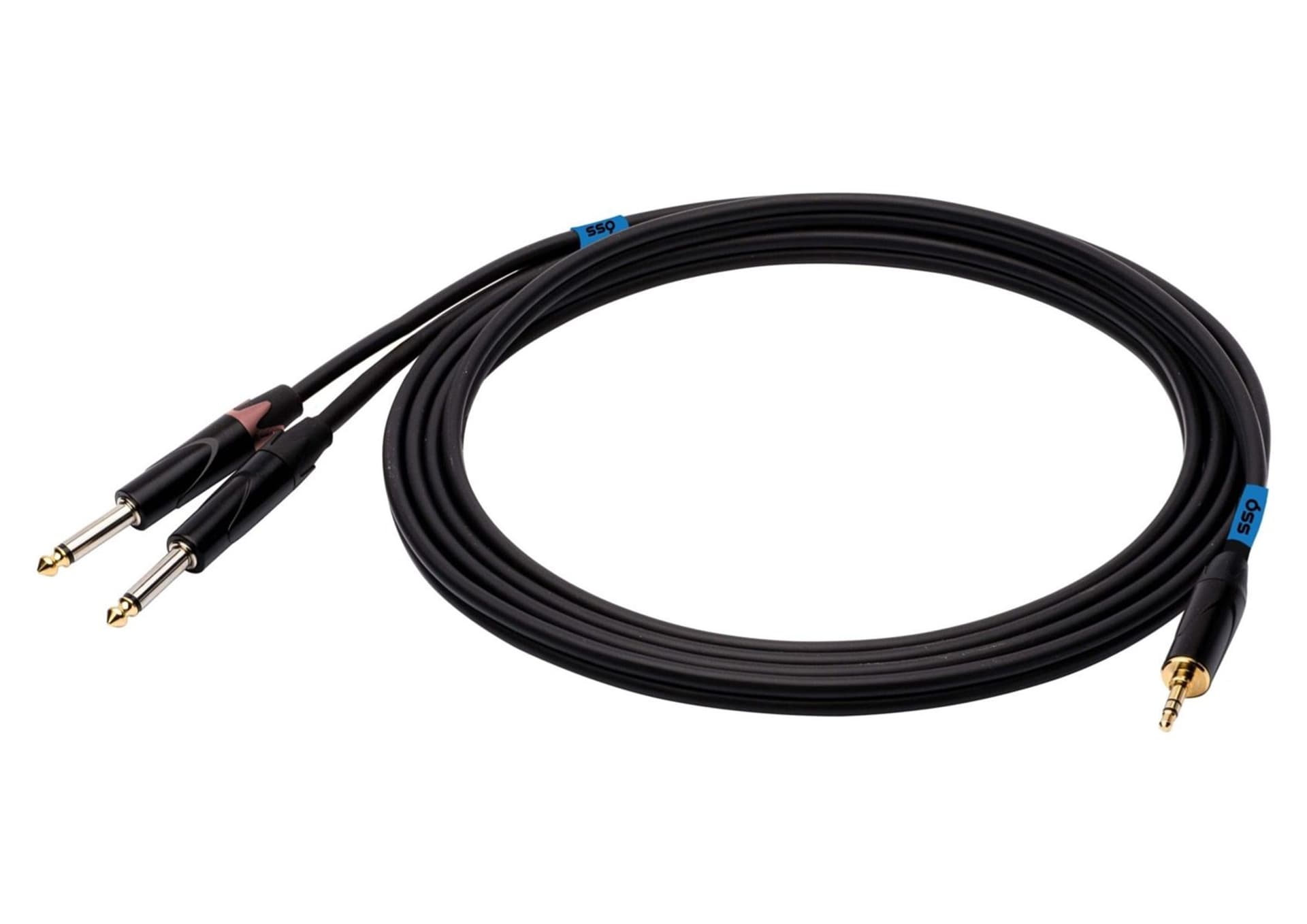 

SSQ MIJM2 - Jack stereo 3,5mm - 2x jack mono 6,3mm