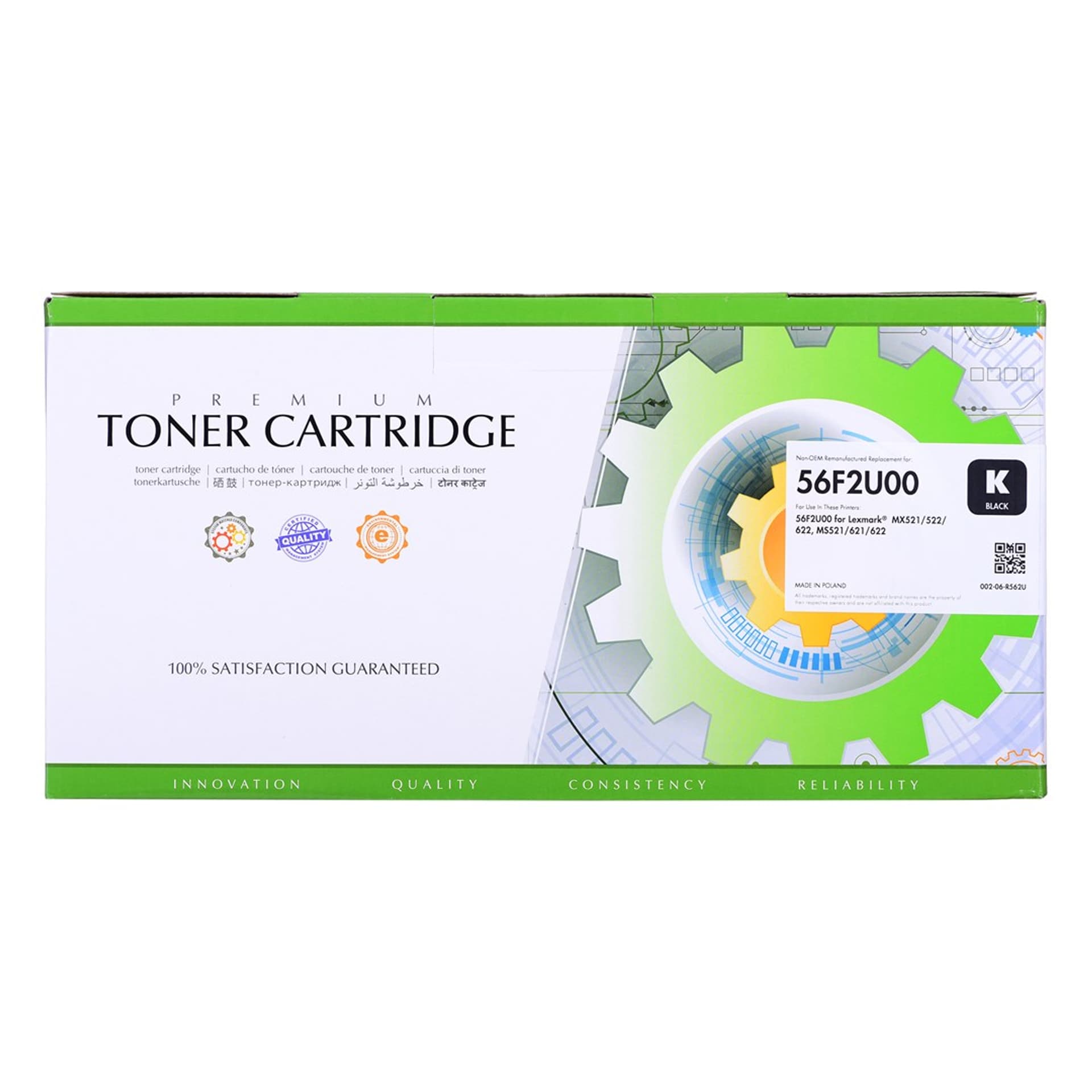 

Superbulk toner do Lexmark 56F2U00 Black