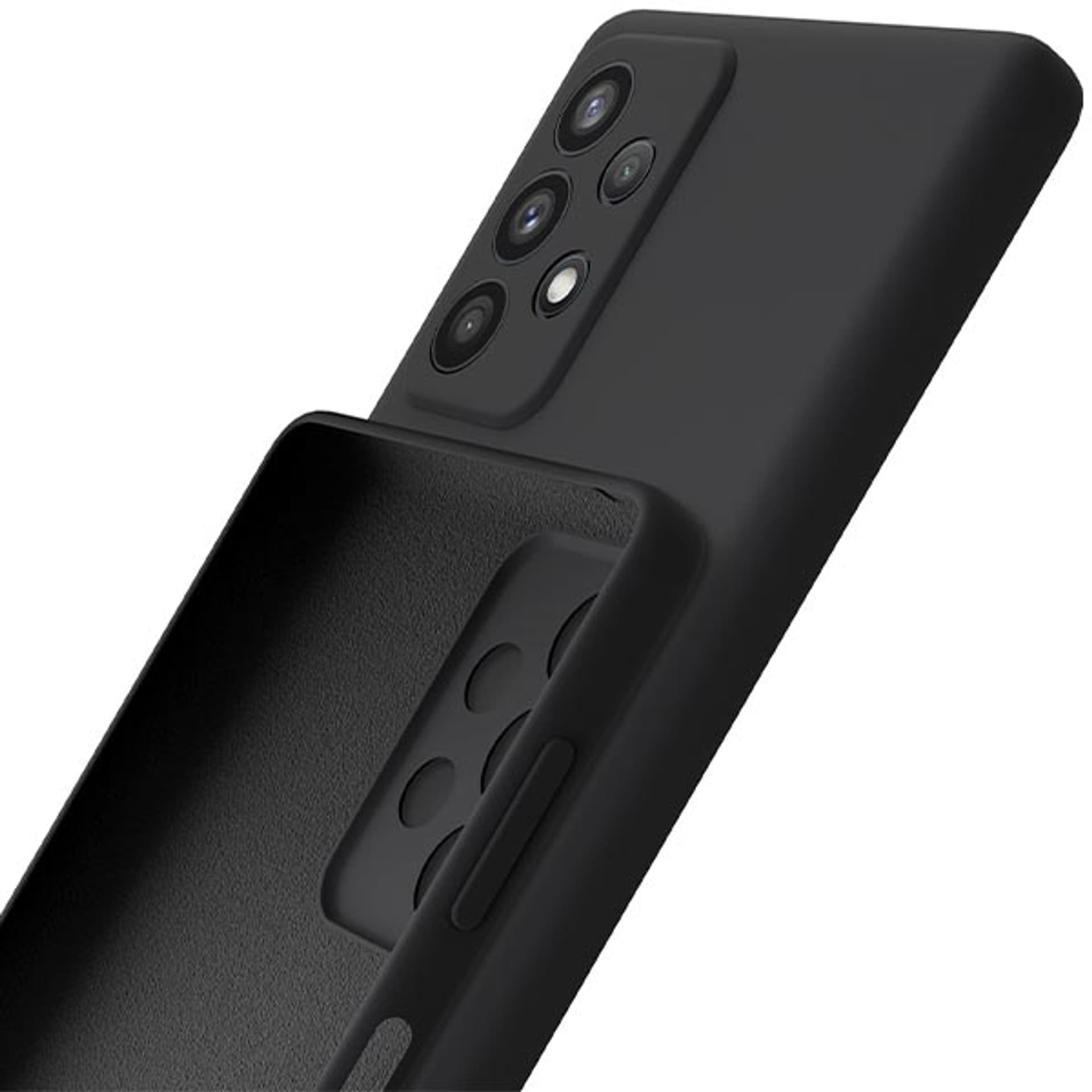 

3MK Silicone Case Sam A14 5G A146 czarny/black