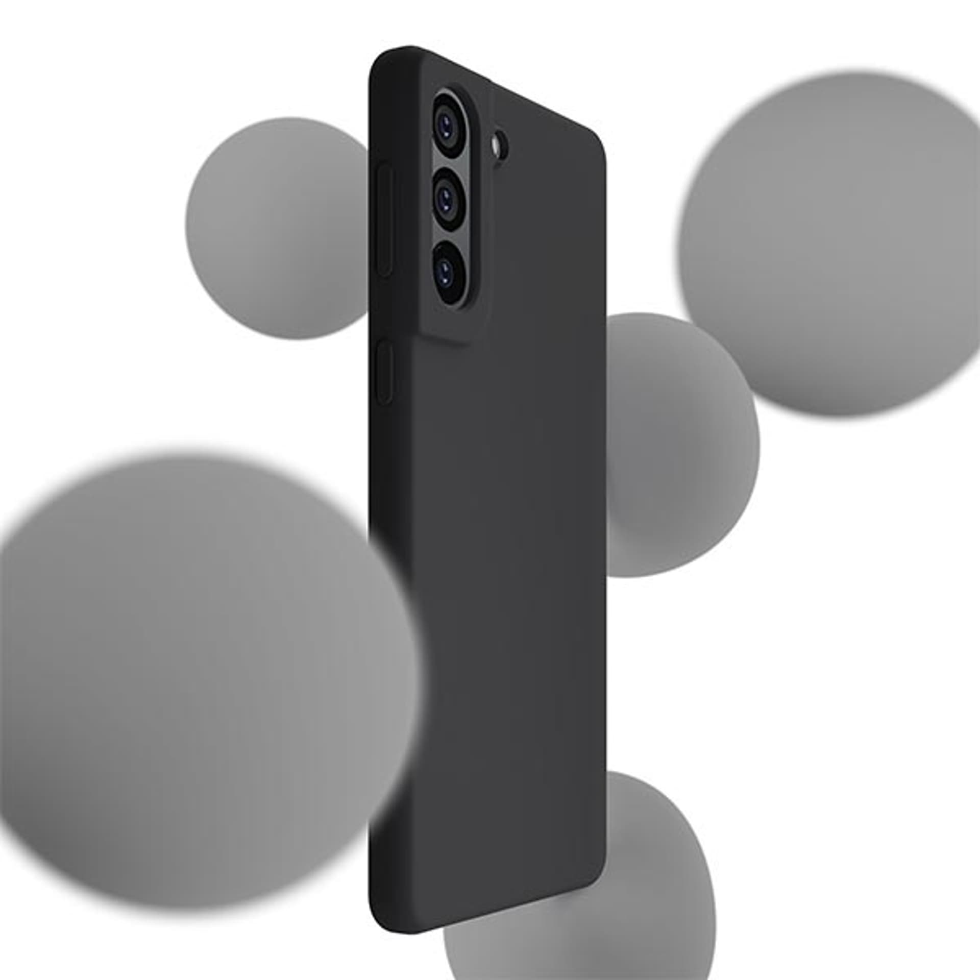 

3MK Silicone Case Sam S21 FE 5G G990 czarny/black