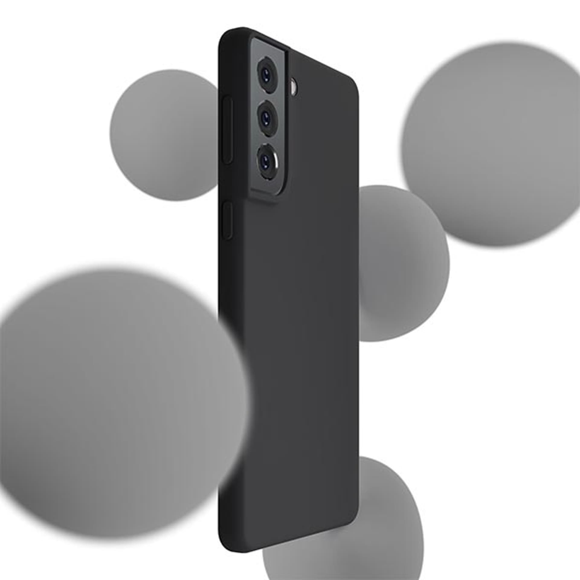 

3MK Silicone Case Sam S22 5G S901 czarny/black