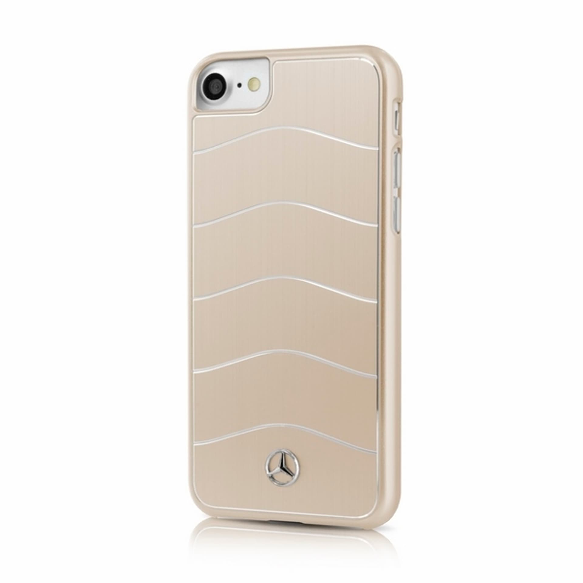 

Etui IPHONE SE 2022 / SE 2020 / 7 / 8 Mercedes Hard Case (MEHCP7CUSALGO) złote, Mehcp7cusalgo) złot