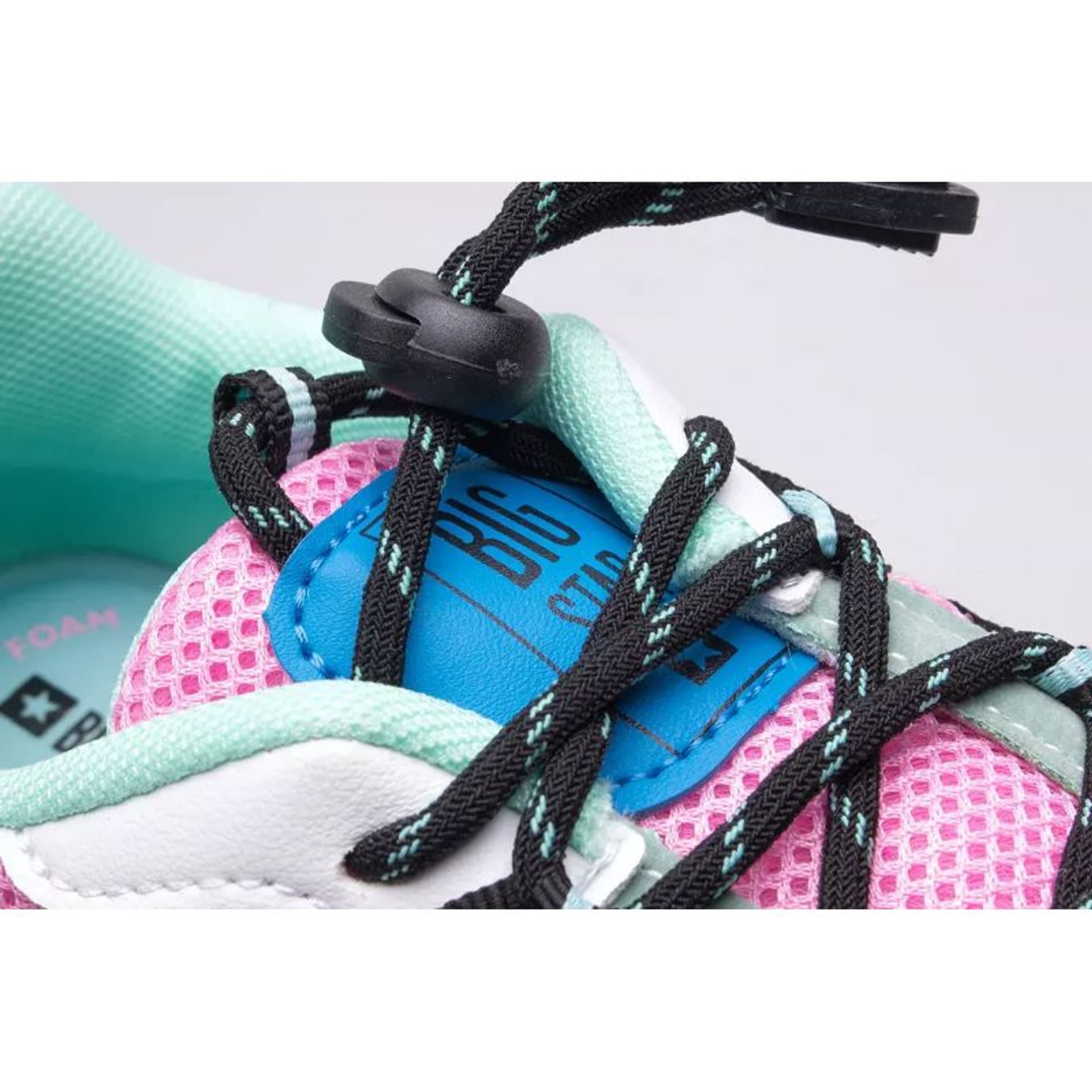 

Buty dziecięce BIG STAR Jr LL374219 (kolor Biały. Różowy. Szary/Srebrny)