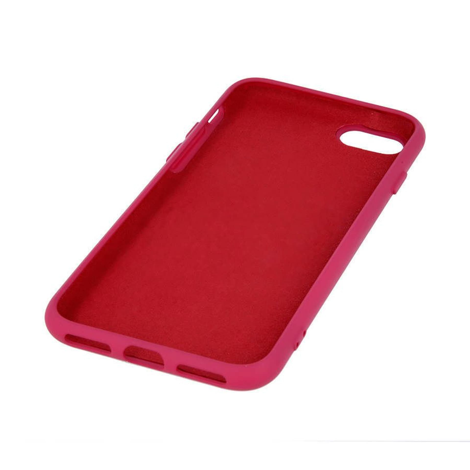

Etui IPHONE X / XS Silicone Case Elastyczne Silikonowe bordowe