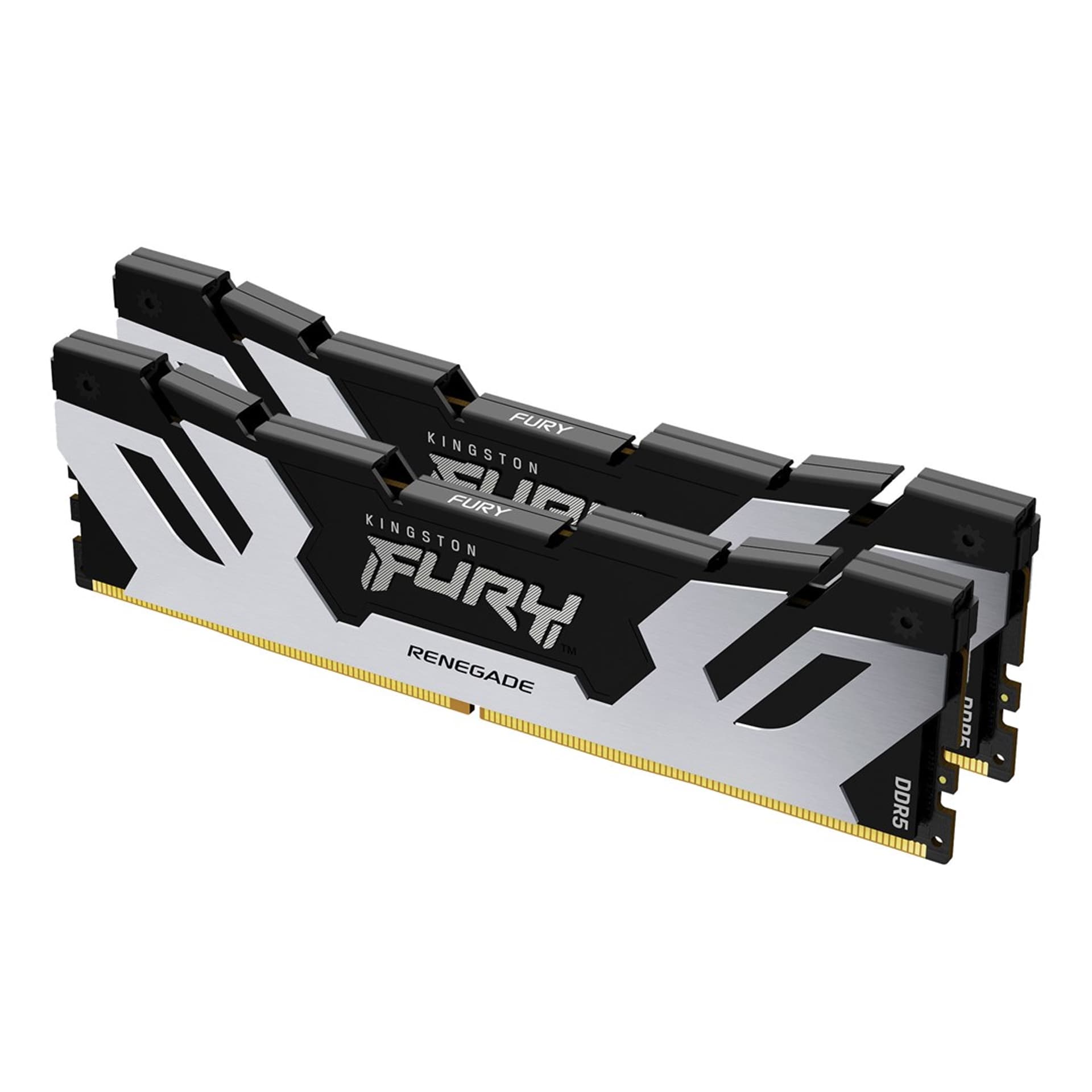 

KINGSTON DDR5 96GB 6000MT/s CL32 DIMM (Kit of 2) FURY Renegade Silver XMP, Kit of 2) fury renegade silver xm