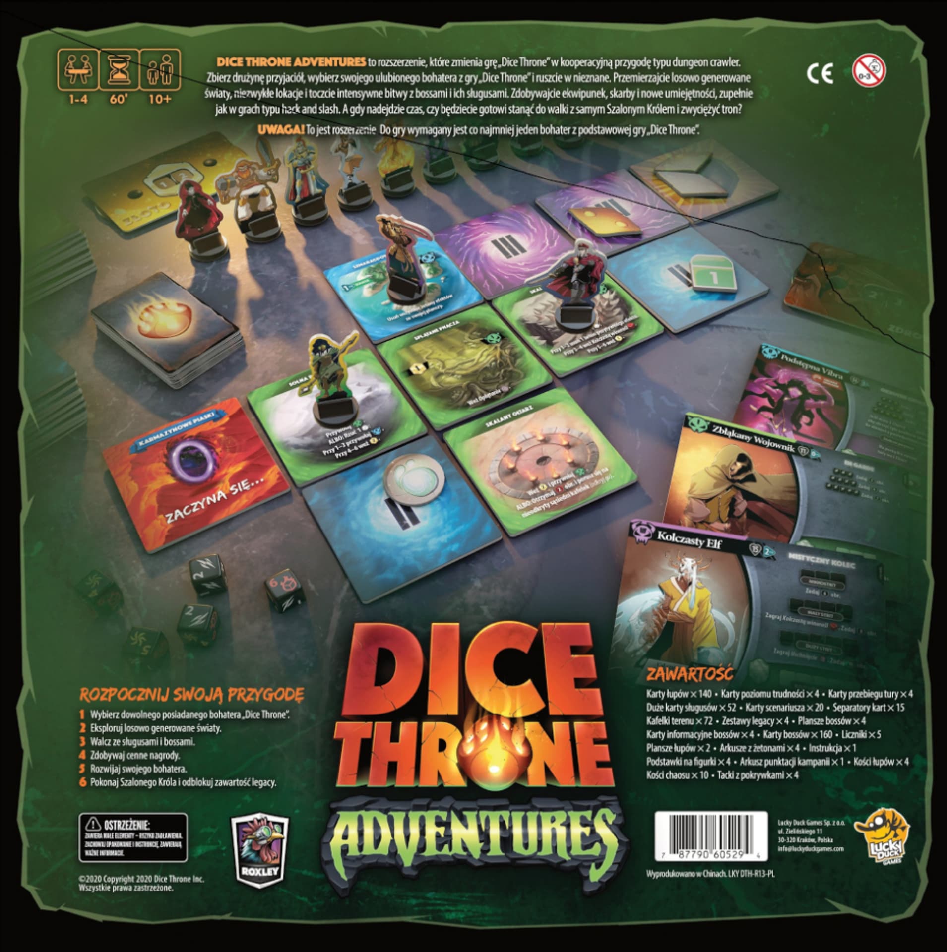 

GRA DICE THRONE: ADVENTURES - LUCKY DUCK GAMES