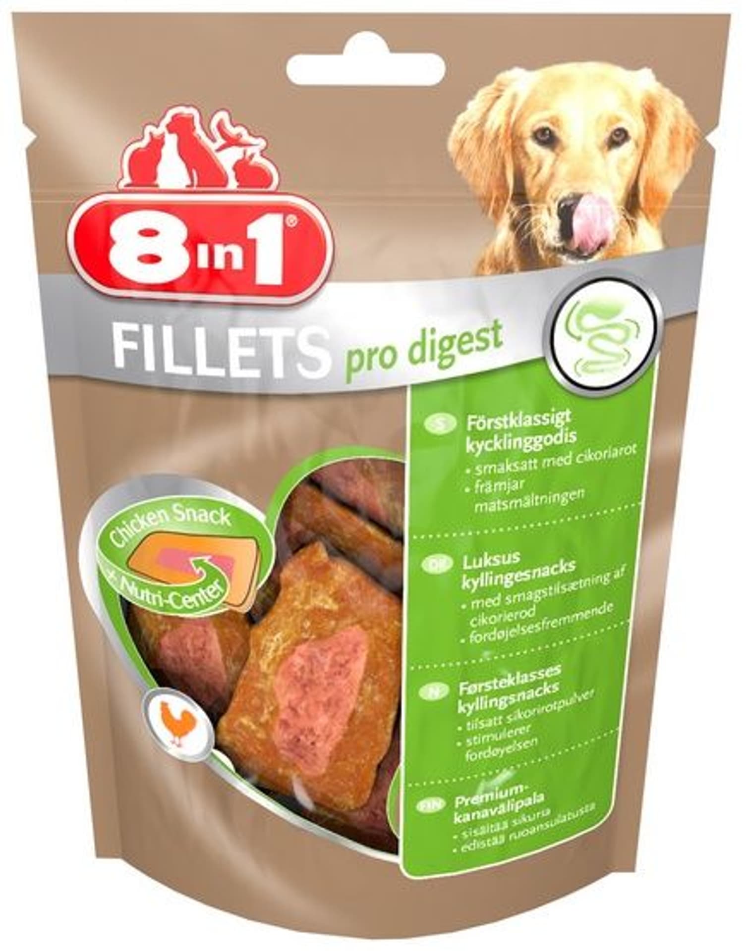 

8in1 Fillets Pro Digest - przekąska na lepsze trawienie 80g
