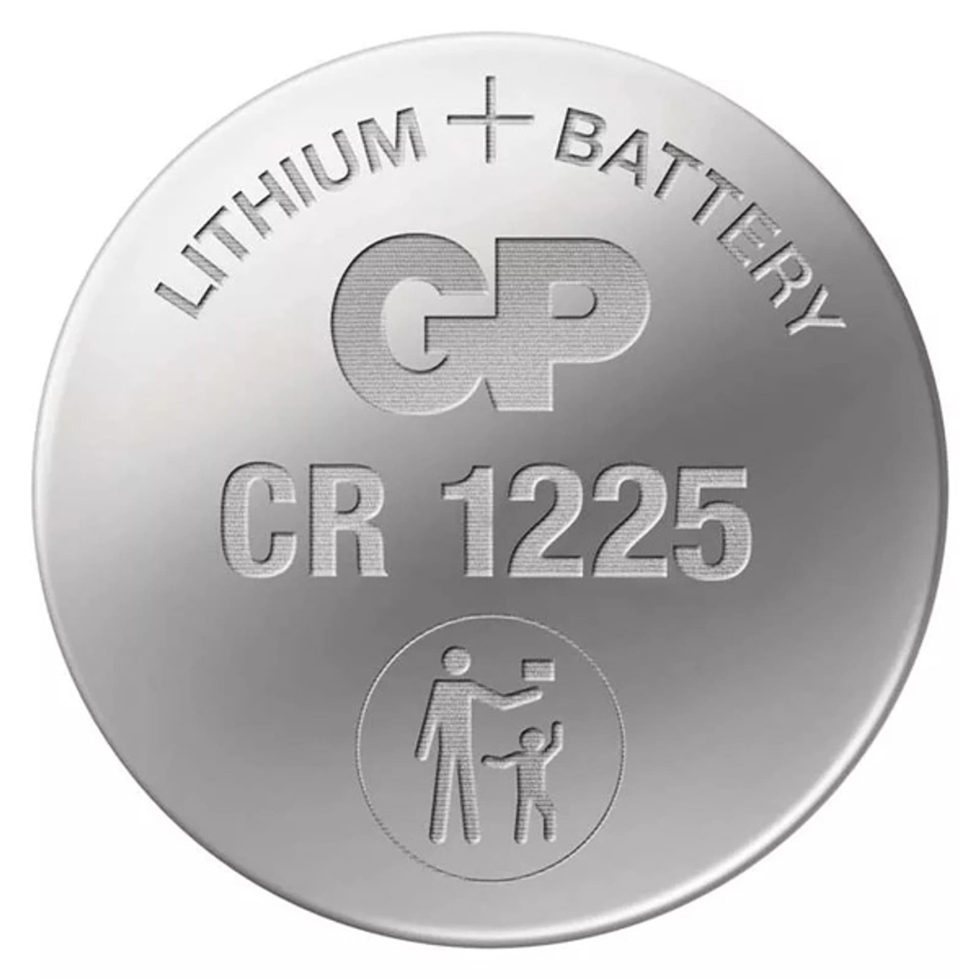 

Bateria litowa, CR1225, 3V, GP, blistr, 1-pack