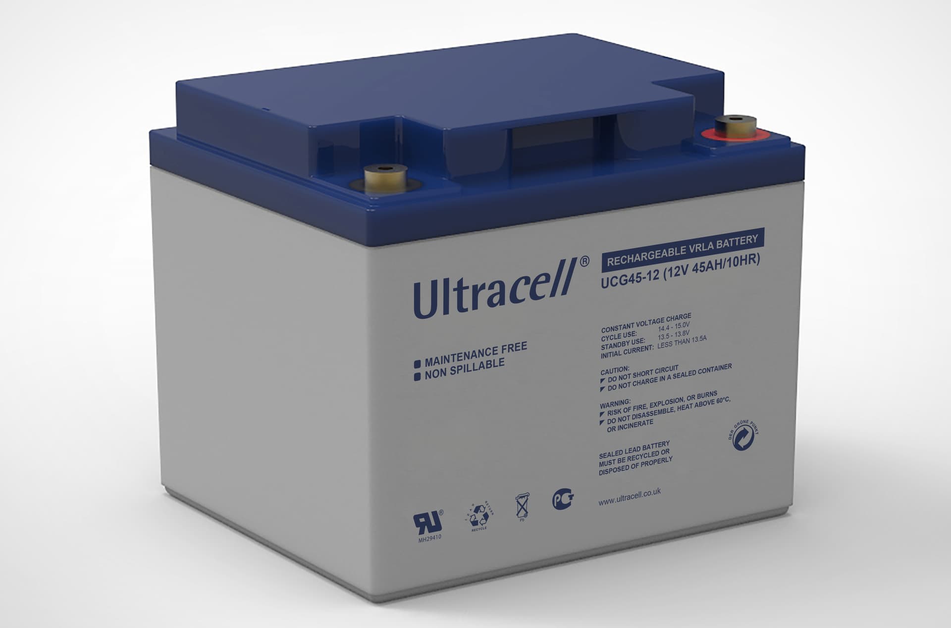 

Akumulator AGM ULTRACELL UCG 12V 45Ah