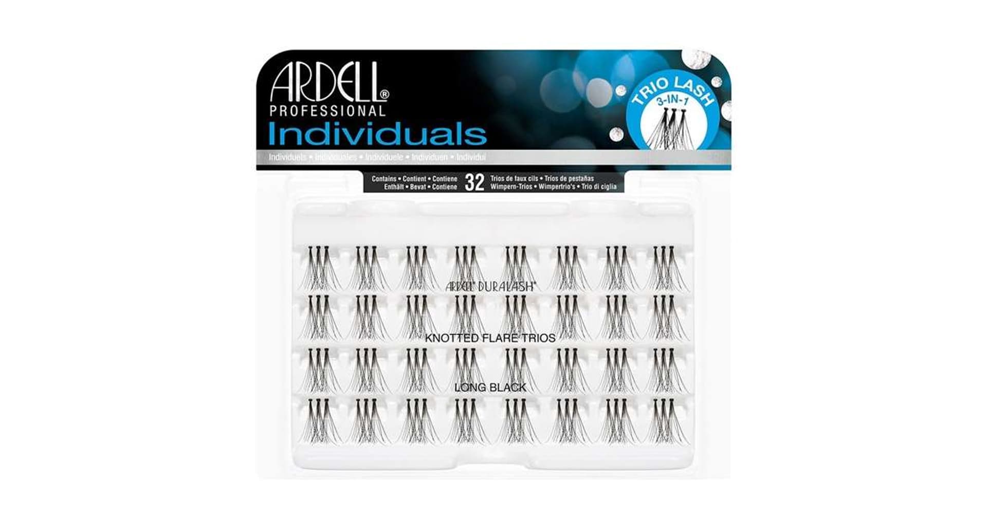 

Ardell Individuals Trio Lash Long 3in1 kępki rzęs Long Black 96szt