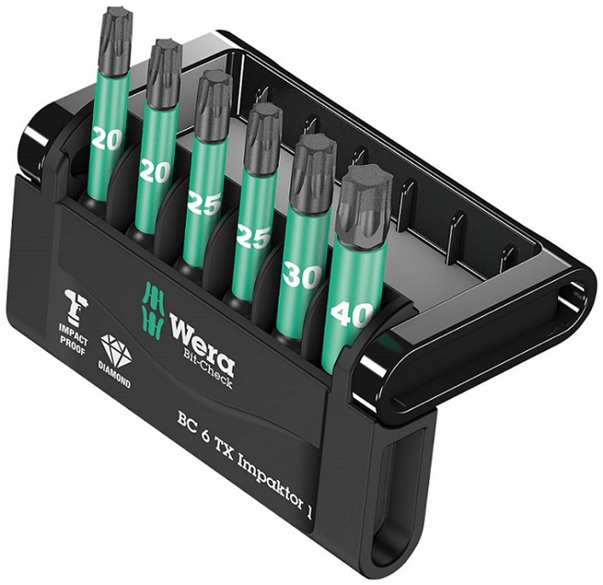 

Zestaw bitow Bit-Check 6 TX Impaktor 1 Wera