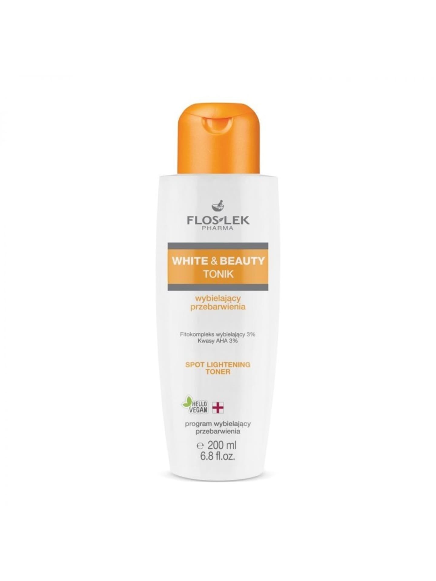 

FLOSLEK Pharma White&Beauty Tonik wybielający przebarwienia 200ml