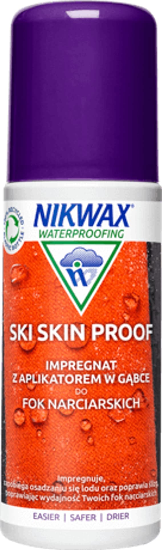 

Impregnat do fok narciarskich Nikwax Ski Skin Proof gąbka 125 ml