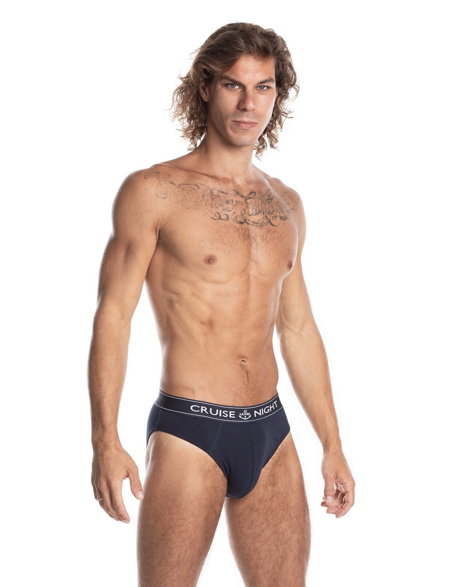 

SLIPY MĘSKIE STANDARD M-982SD (kolor granatowy/jeans, rozmiar L)