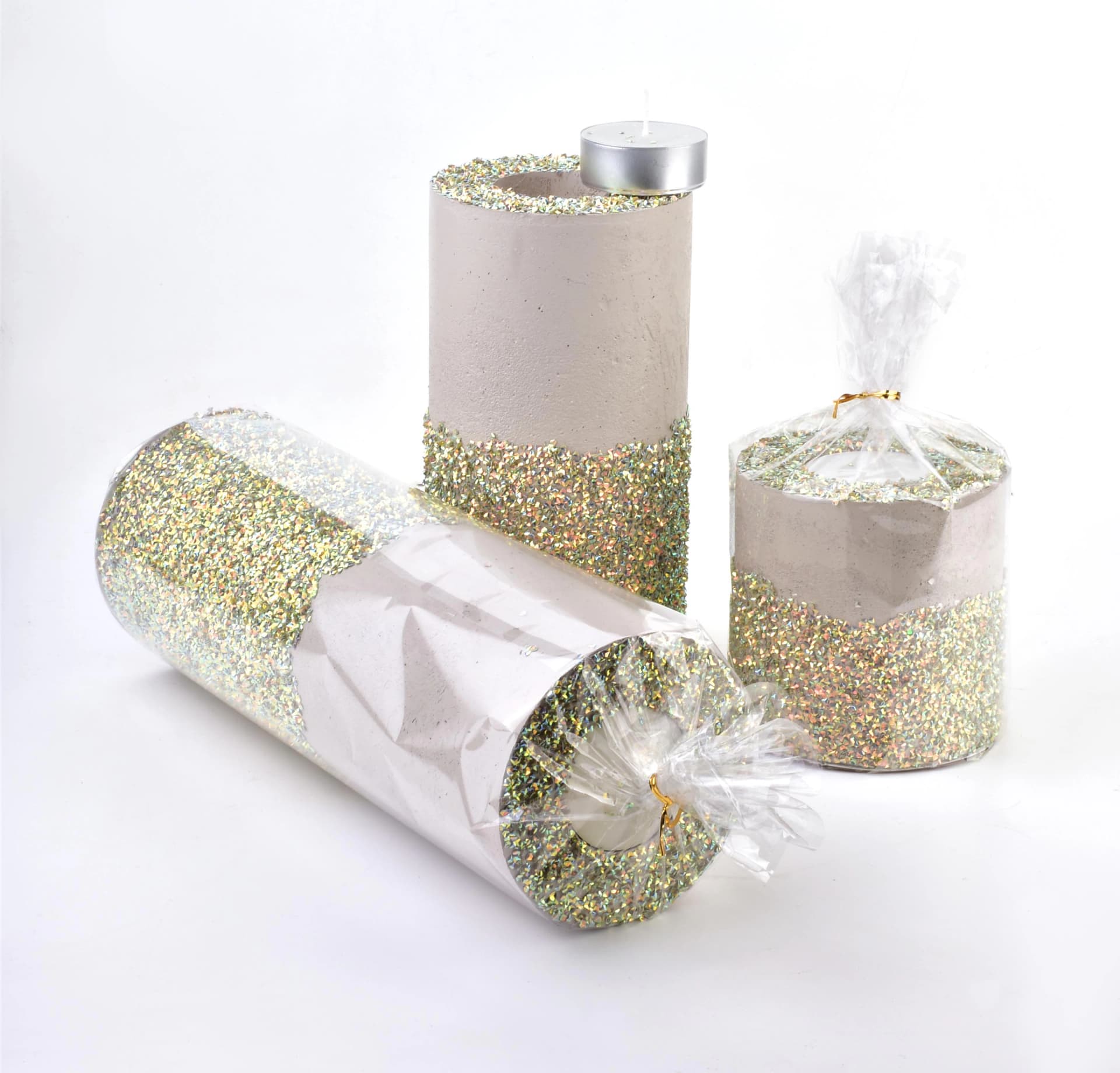 

ŚWIECA LAMPION WALEC 120X240 DIAMENT LEN MULTI