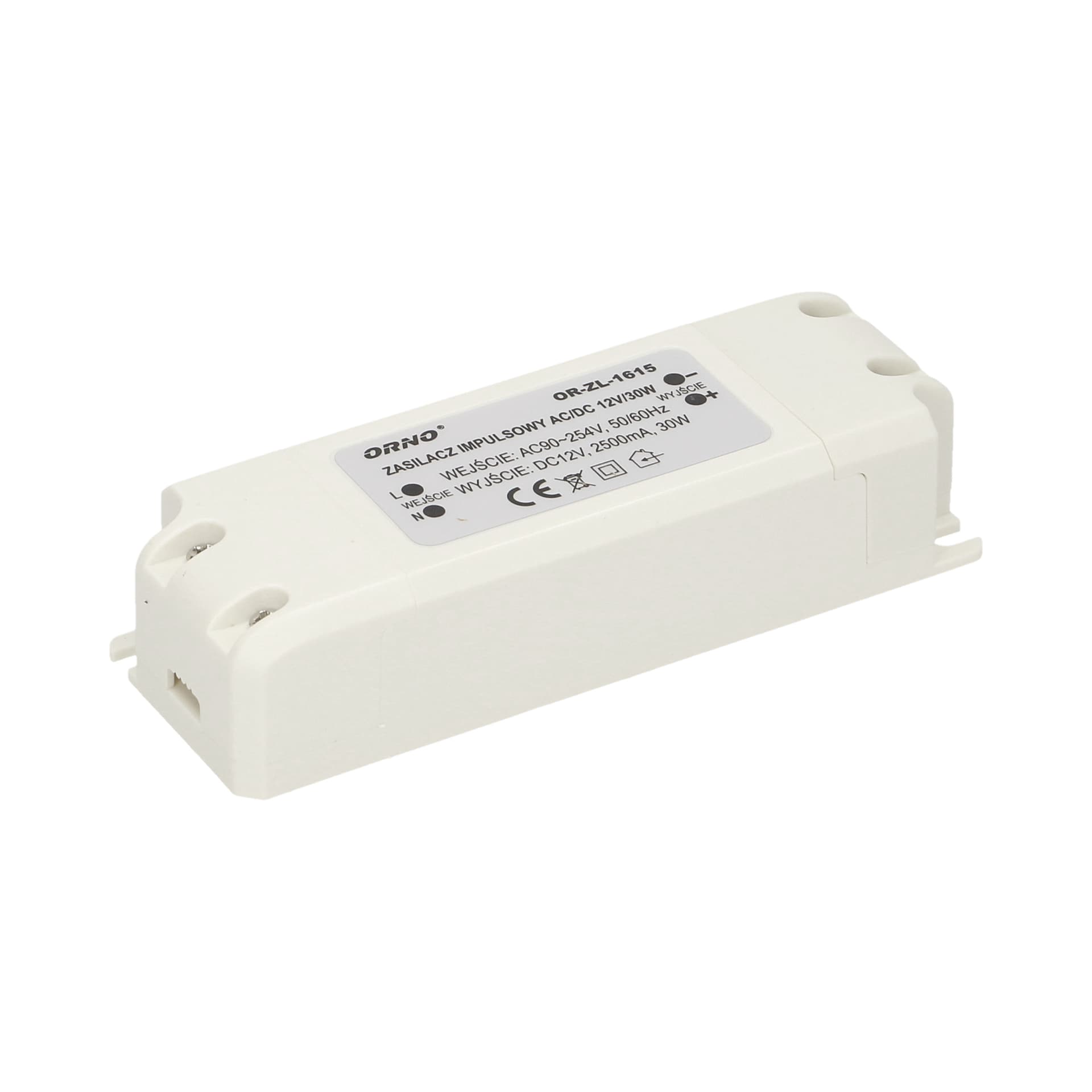 

Zasilacz do LED 12VDC 30W, IP20