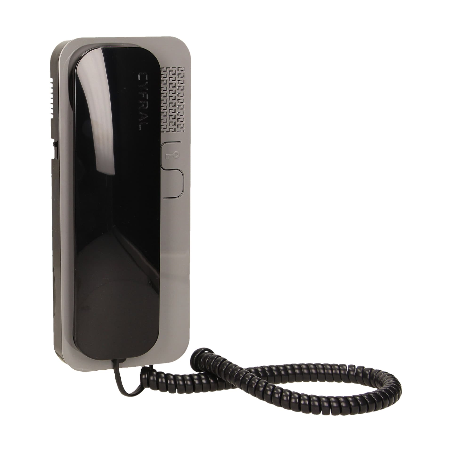 

Unifon wielolokatorski do instalacji cyfrowych SMART D, CYFRAL, czarno-szary