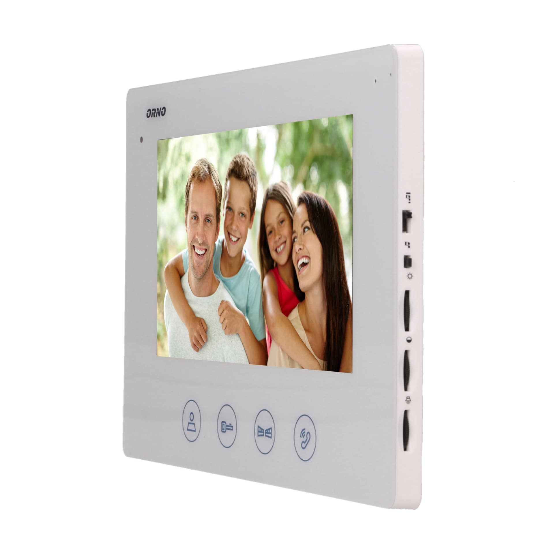 

Wideo monitor bezsłuchawkowy, kolorowy, LCD 7", do zestawu z serii CERES, otwieranie bramy, biały