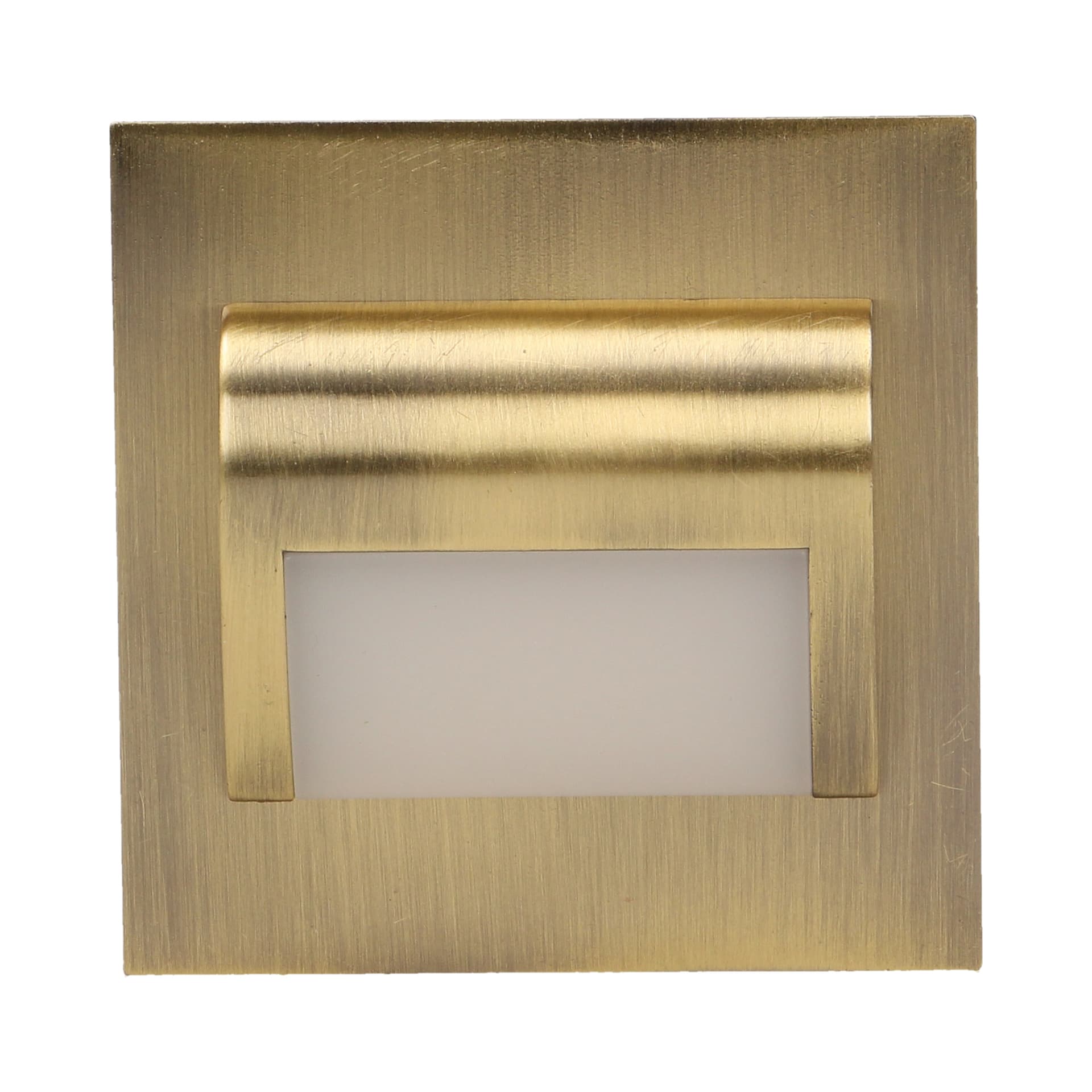 

DRACO LED 1,2W, oprawa schodowa podtynkowa, 12V DC, 100lm, 6000K, mosiądz