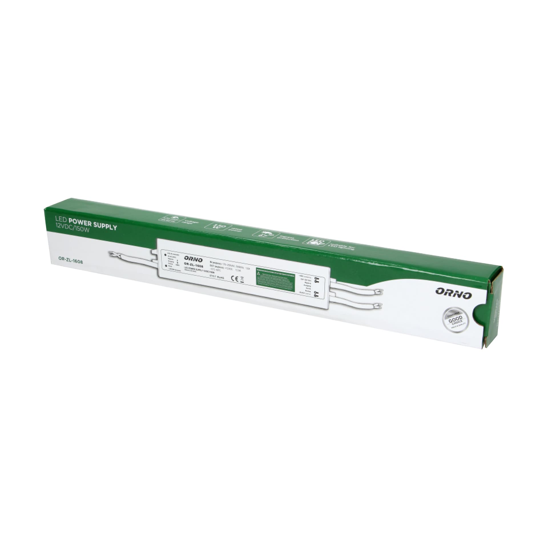 

Zasilacz do LED 12VDC 150W, IP67