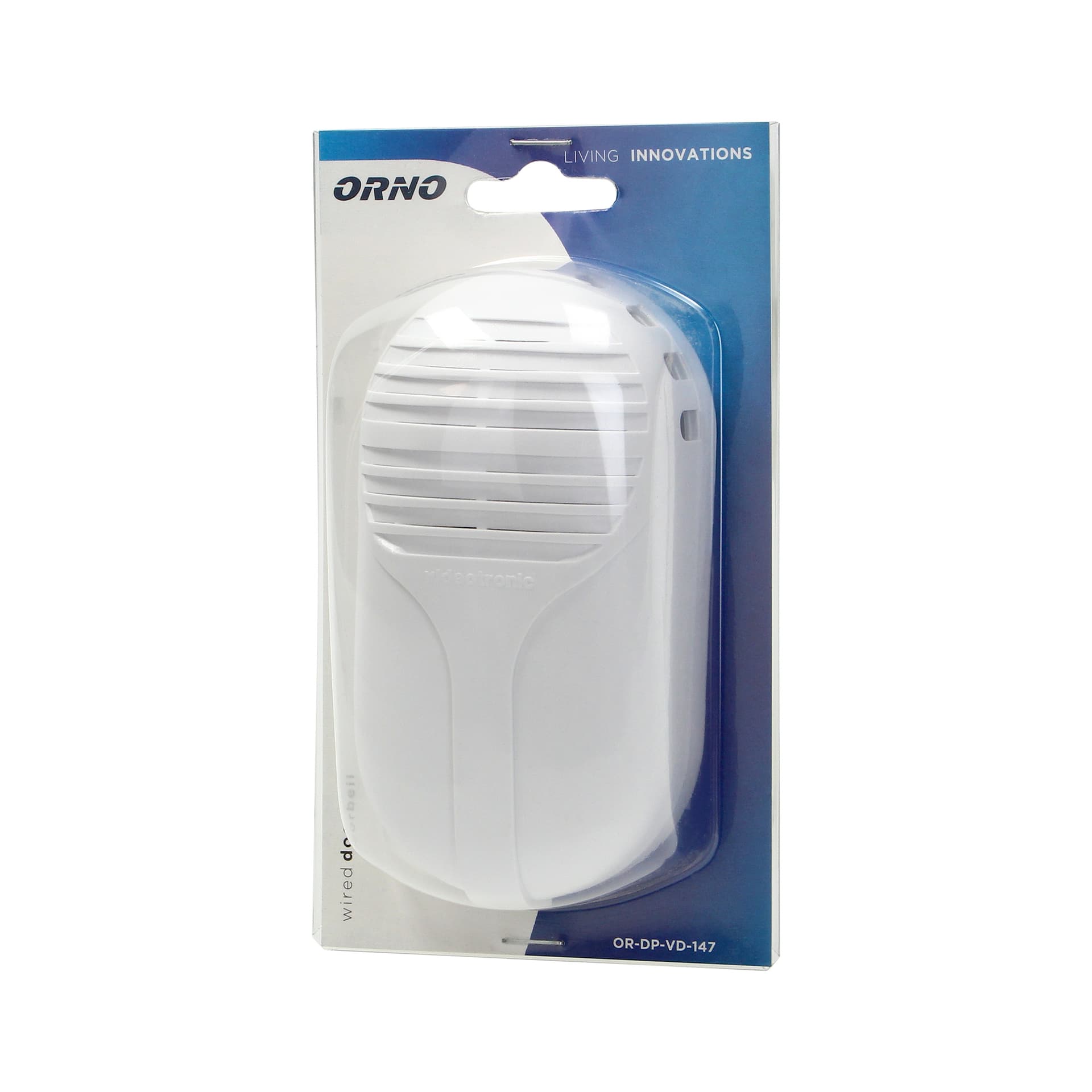 

Dzwonek elektroniczny dwutonowy 8V, biały