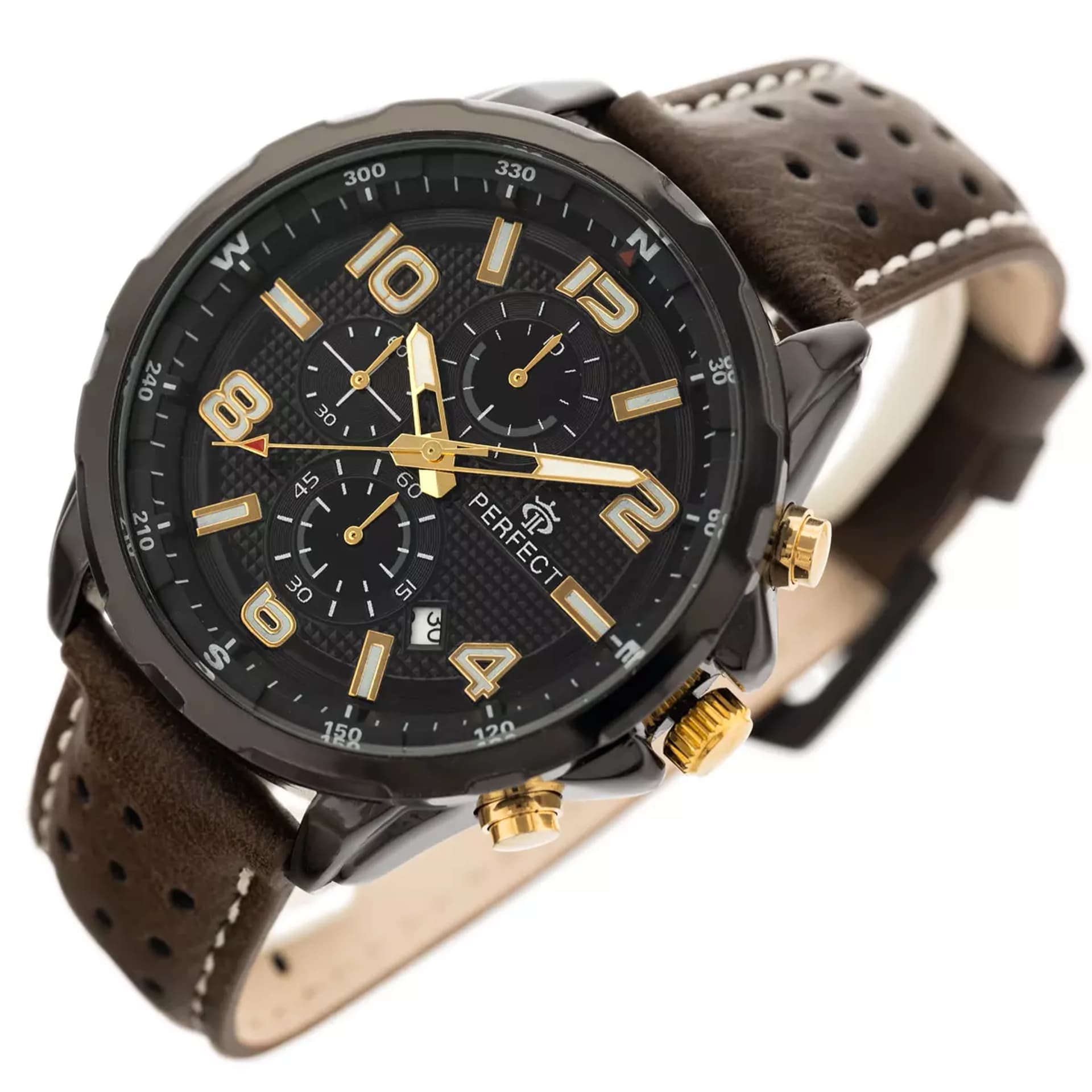 

ZEGAREK MĘSKI PERFECT CH05L - CHRONOGRAF (zp353i) + BOX, Zp353i) + bo
