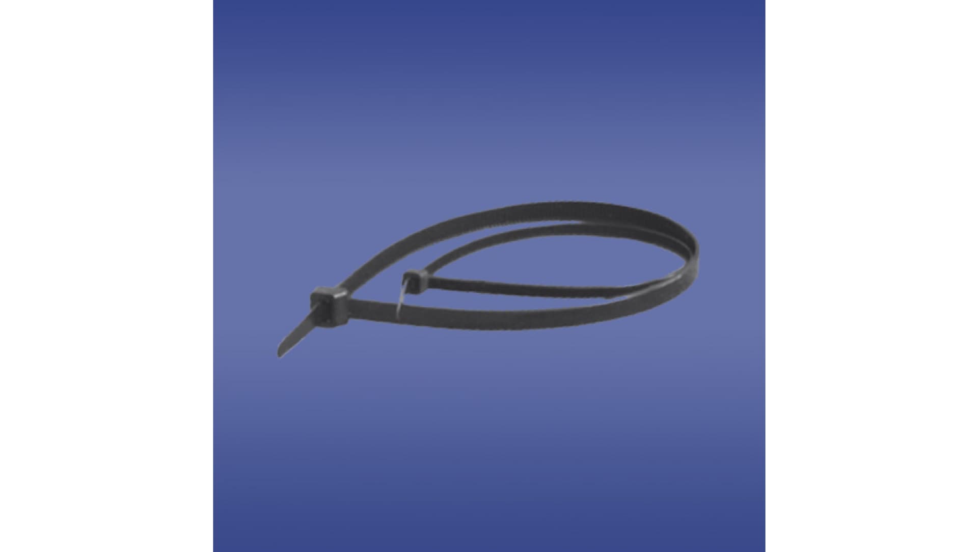 

Opaska kablowa 2,5mm 160mm czarna UV 160/2,5 OZC 25-160 25.105 /100szt./
