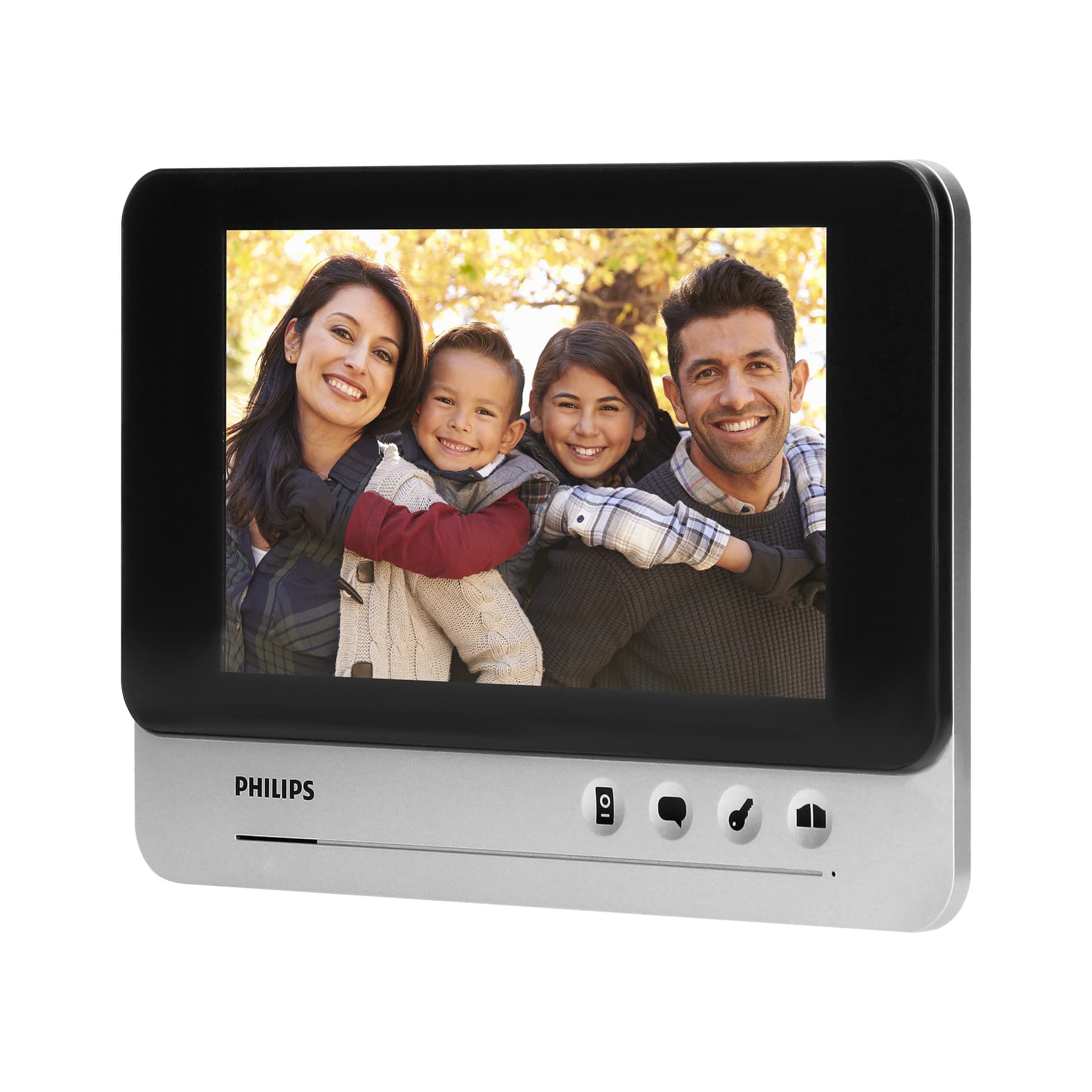 

Monitor Philips WelcomeEye AddComfort do rozbudowy zestawów z serii WelcomeEye Comfort, 7" ekran, sterowanie bramą, interkom