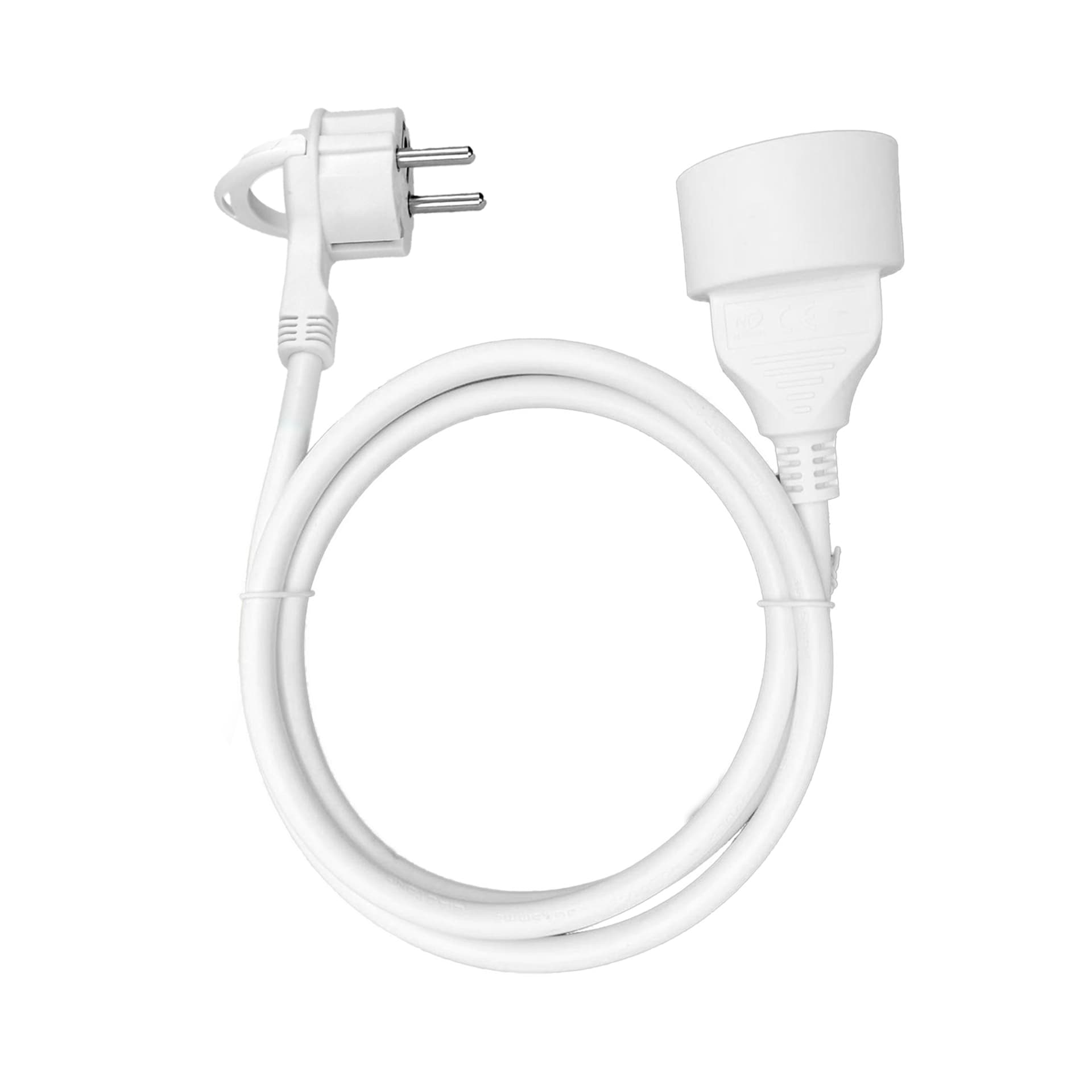 

Przedłużacz domowy jednogniazdowy, 1x2P+Z 1,5m,kabel PVC H05VV-F 3x1,5mm, 230VAC/16A