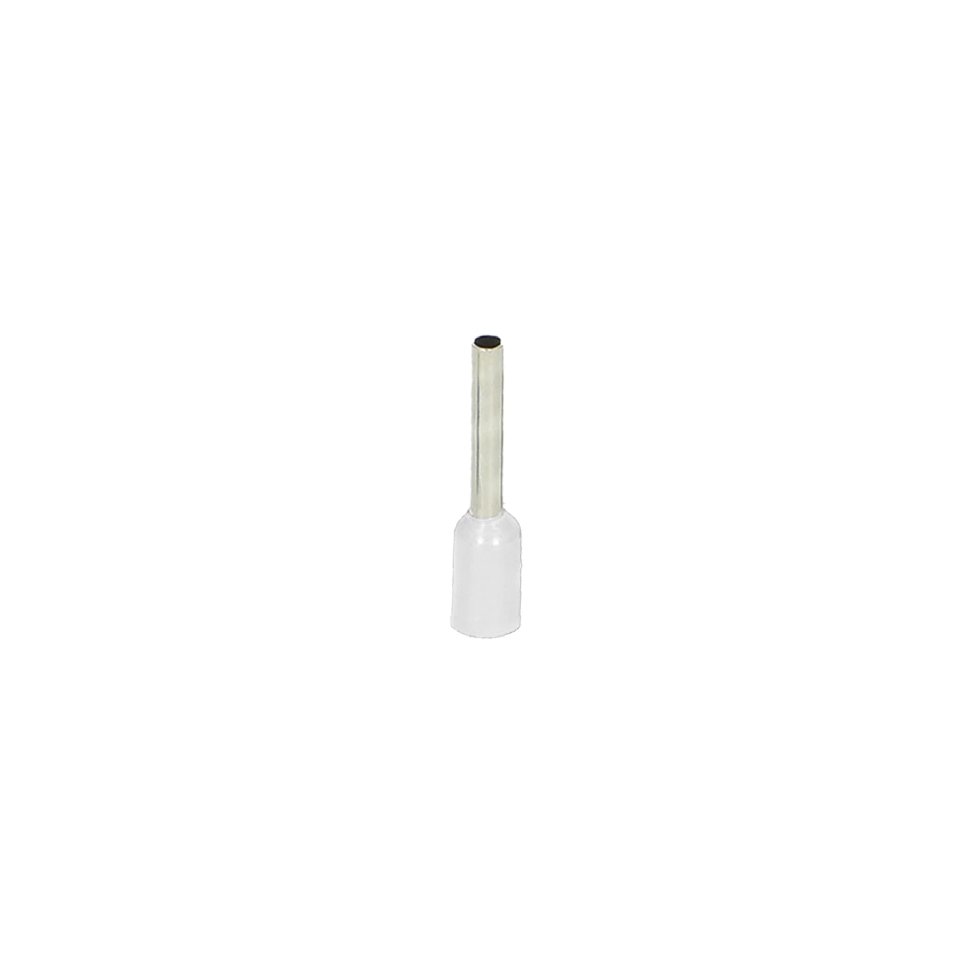 

Tulejka izolowana, przekrój maksymalny 0,5mm, długość miedzianej tulejki 8mm, Blister 25 szt.