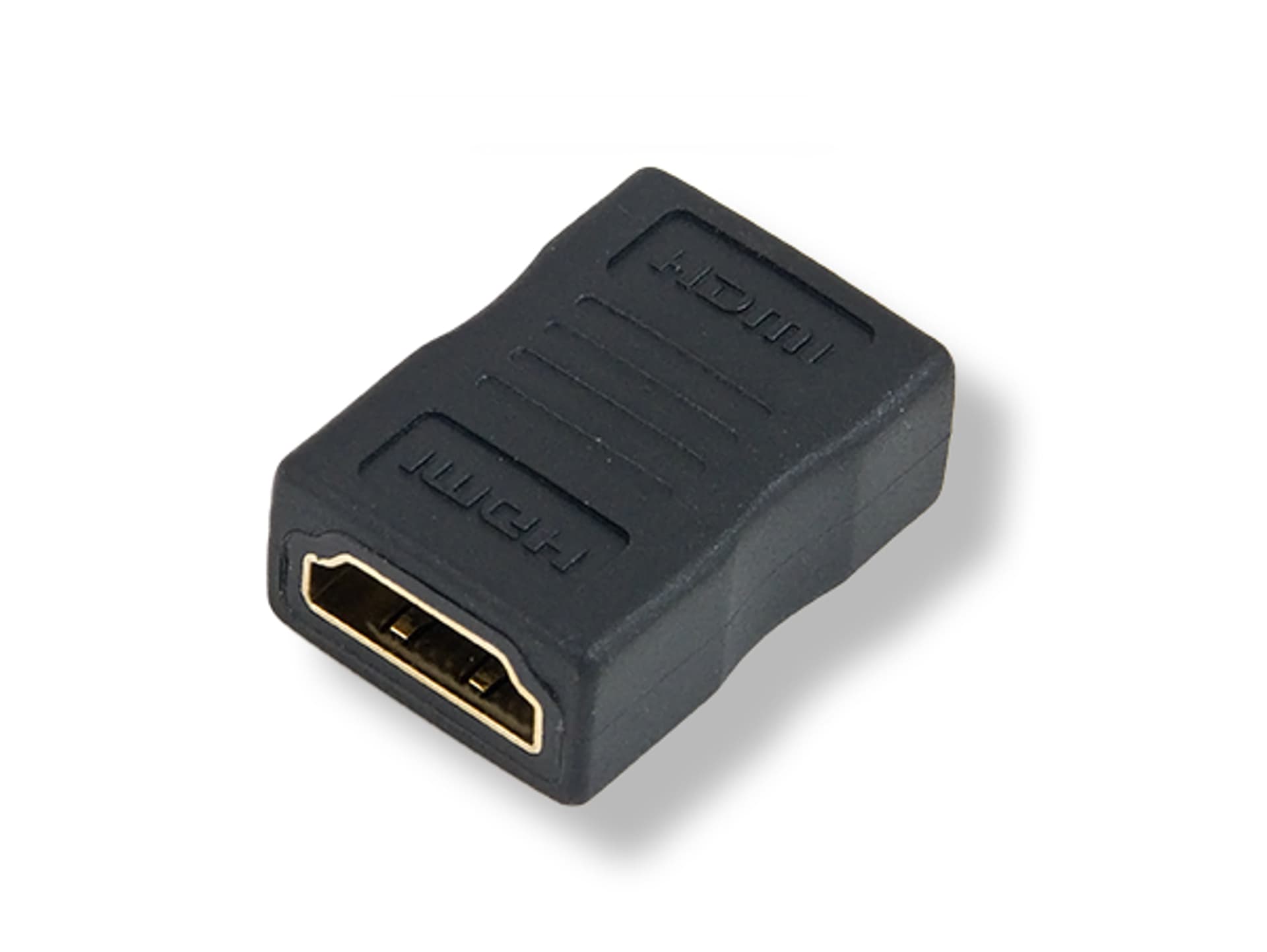 

HD6B Adapter HDMI FEMALE to FEMALE gold