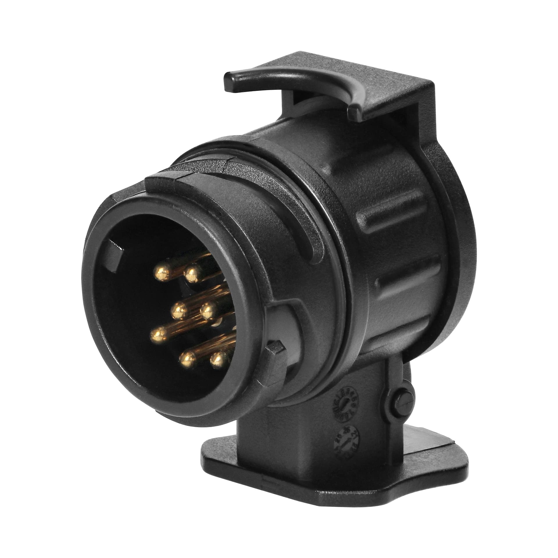 

Adapter gniazda przyczepy 13/7-pinowy, tworzywo, 12/24V