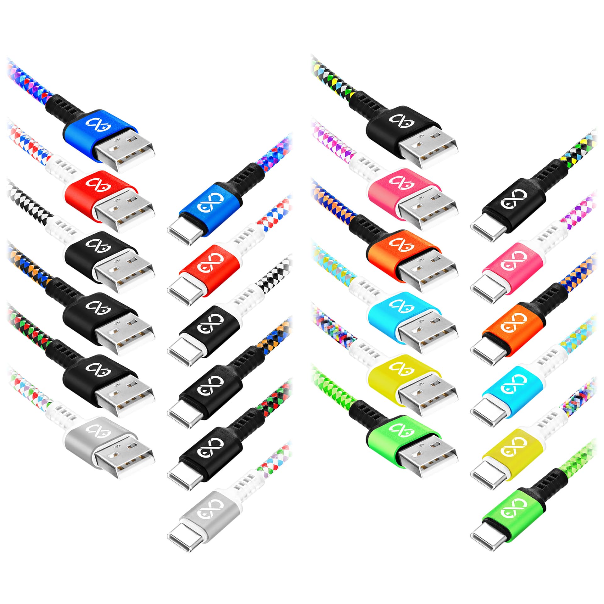 

EXC Mobile kabel USB - USB-C DIAMOND, 1.5M, 3A, szybkie ładowanie, kolor mix