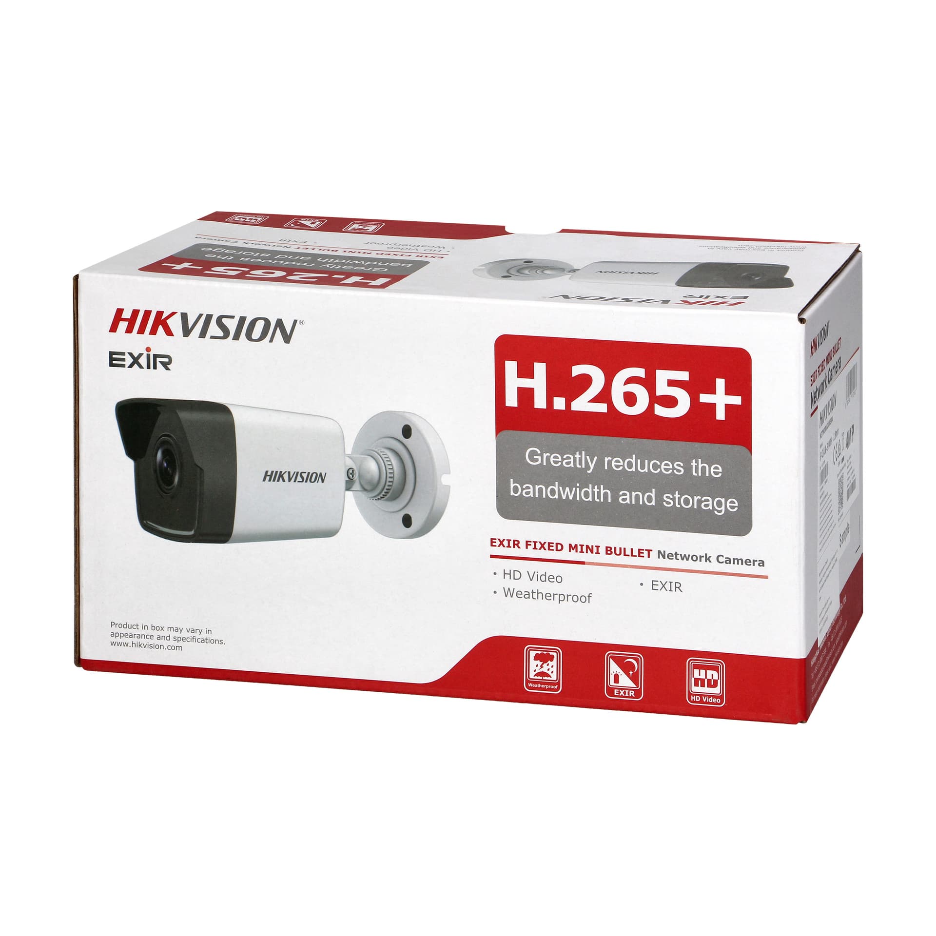 

HIKVISION IP-CAM-B140H tubowa kamera IP o rozdzielczości 4Mpx, z doświetleniem IR i cyfrową redukcją szumów, IP67, zasilana PoE