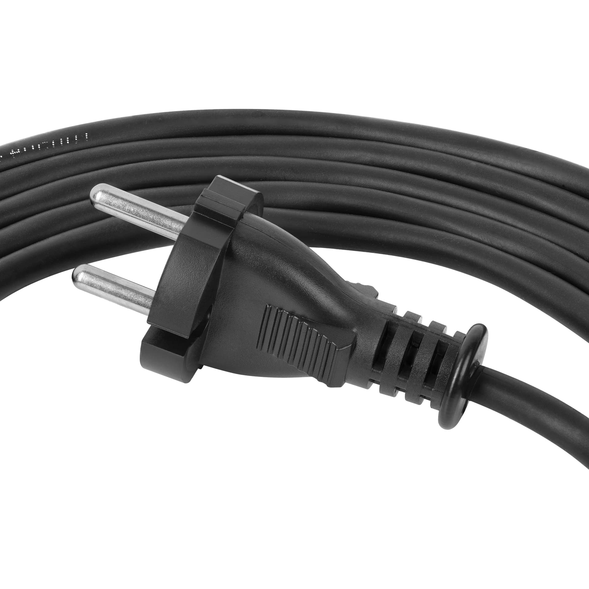 

Przewód przyłączeniowy w izolacji gumowej z wtyczką H05RR-F 2x1,5mm2, 3m, czarny