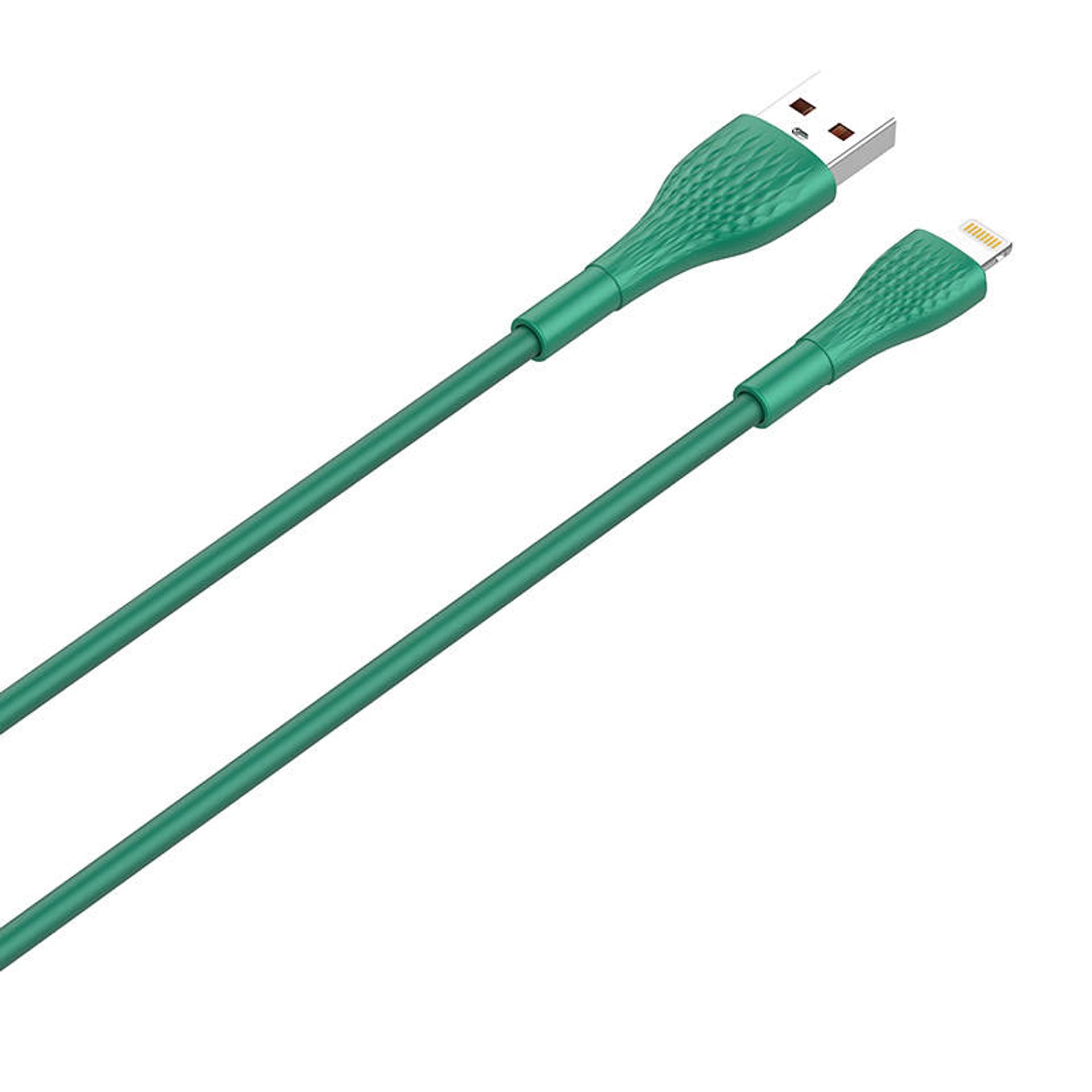 

Kabel Lightning LDNIO LS672 30W, 2m Zielony