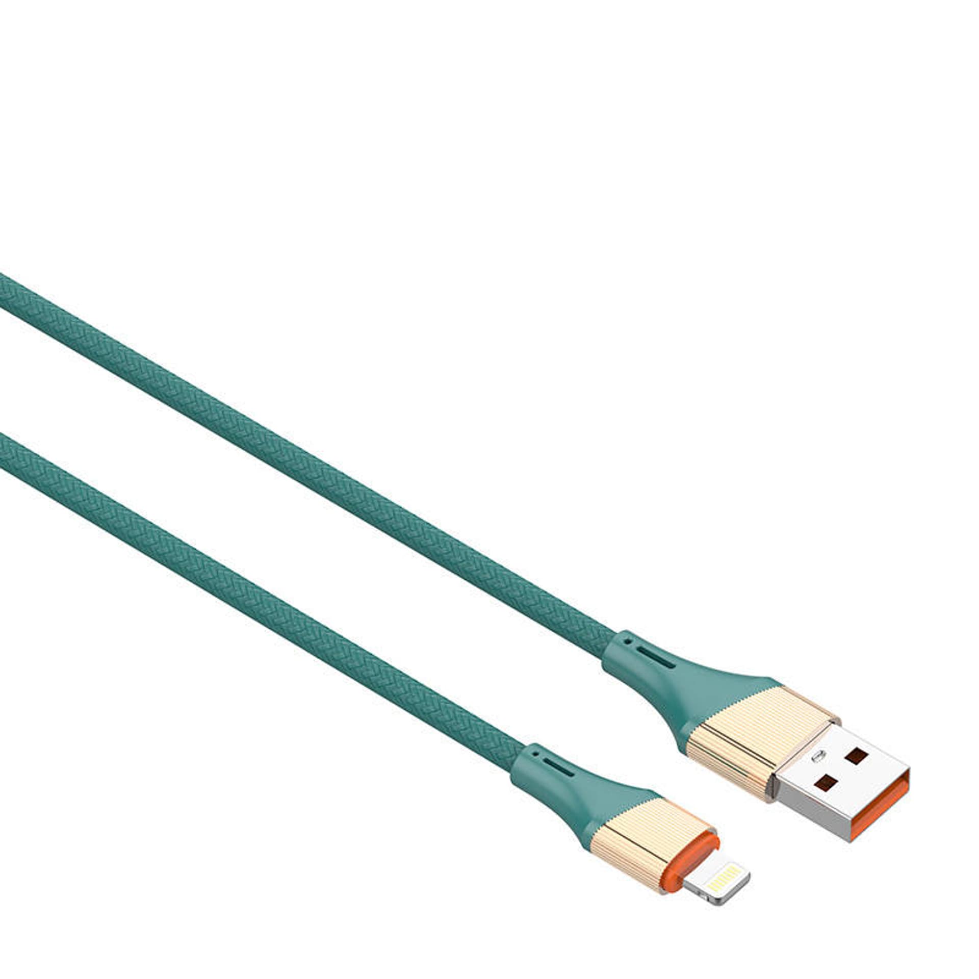 

Kabel Lightning LDNIO LS632 30W, 2m Zielony