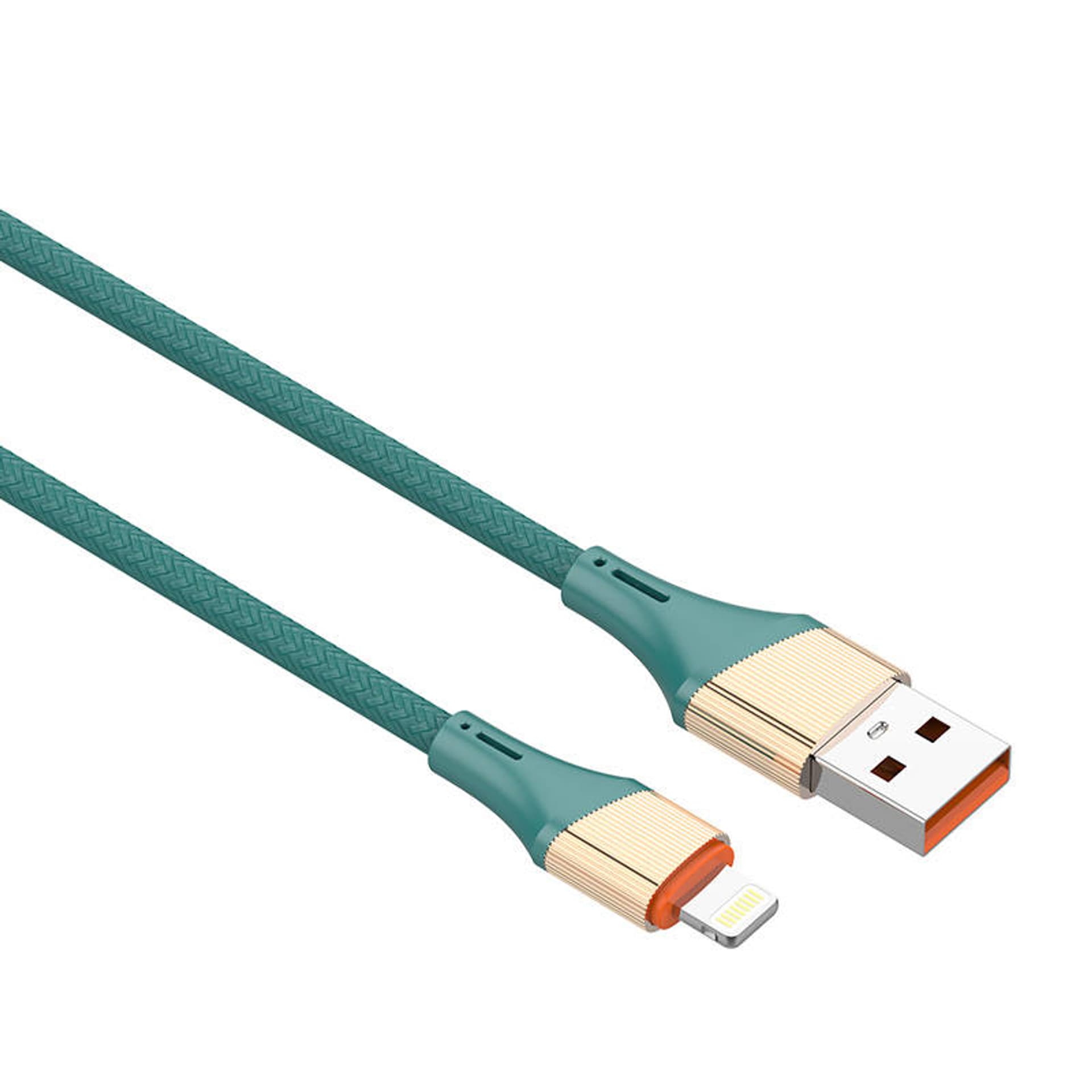 

Kabel Lightning LDNIO LS631 30W, 1m Zielony