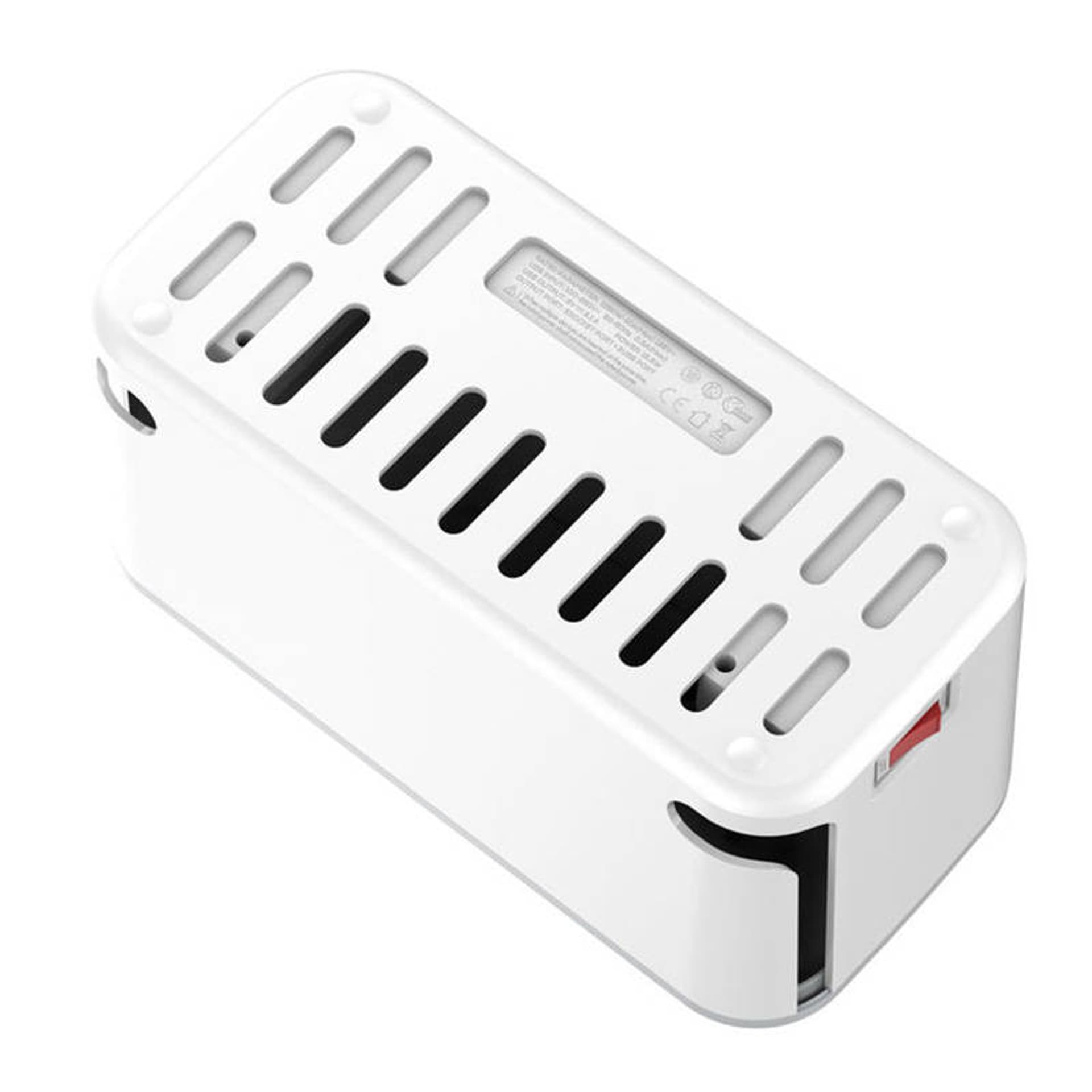 

Listwa zasilająca z organizerem, 5x AC, 3x USB, LDNIO SN5309W, 2500W (biała)