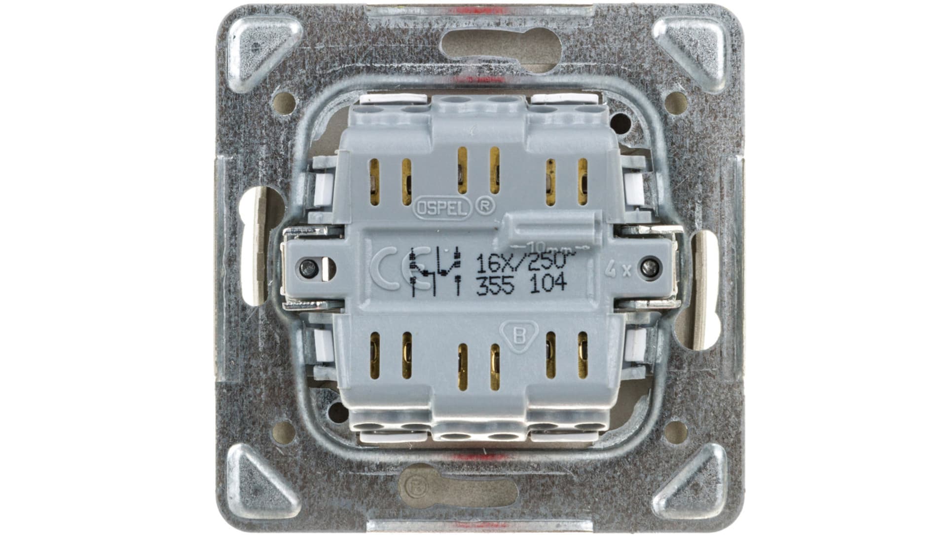 

GAZELA Łącznik schodowy podwójny satynowy ŁP-10J/m/16/16