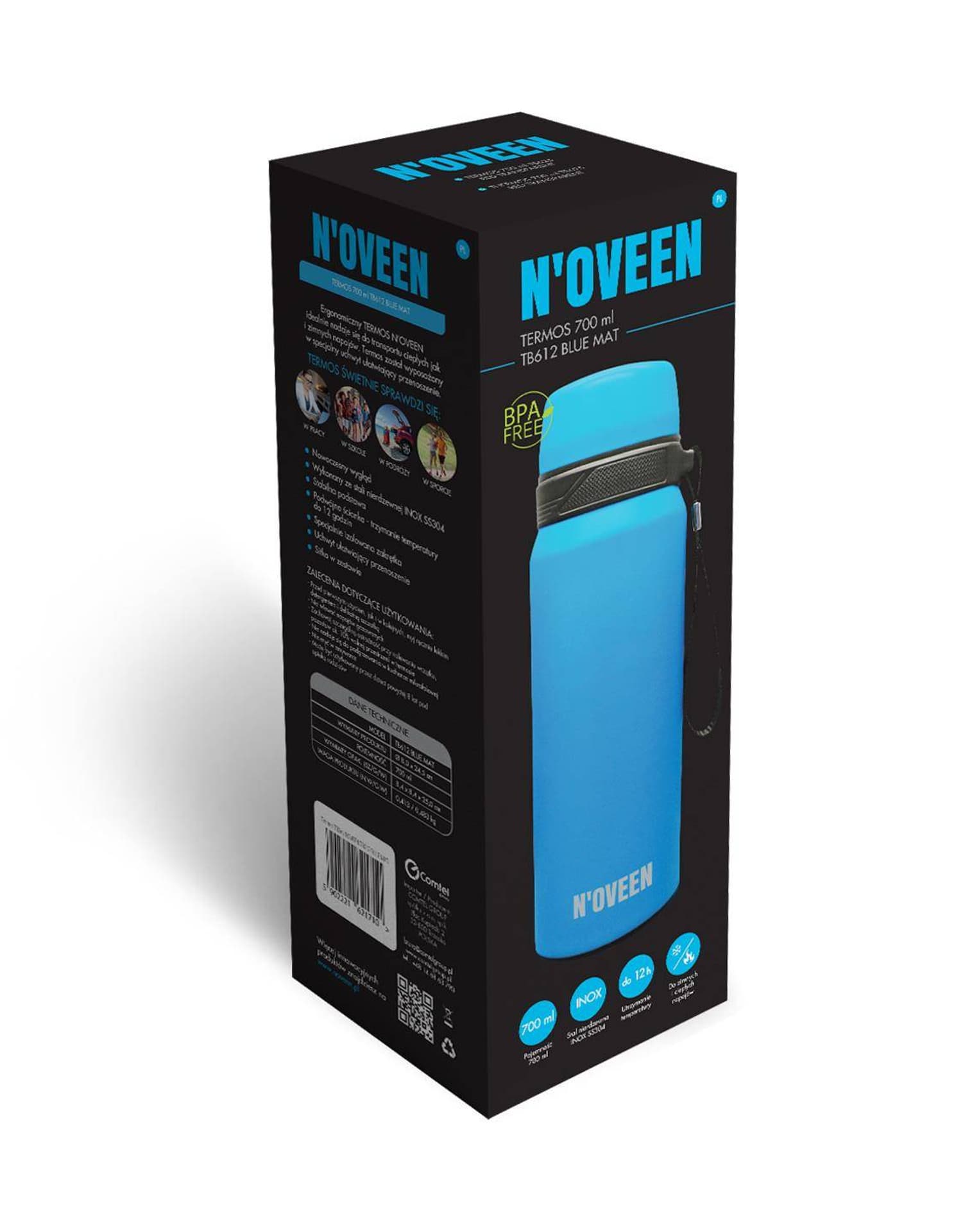 

Termos NOVEEN TB612 Blue Mat 700 ml