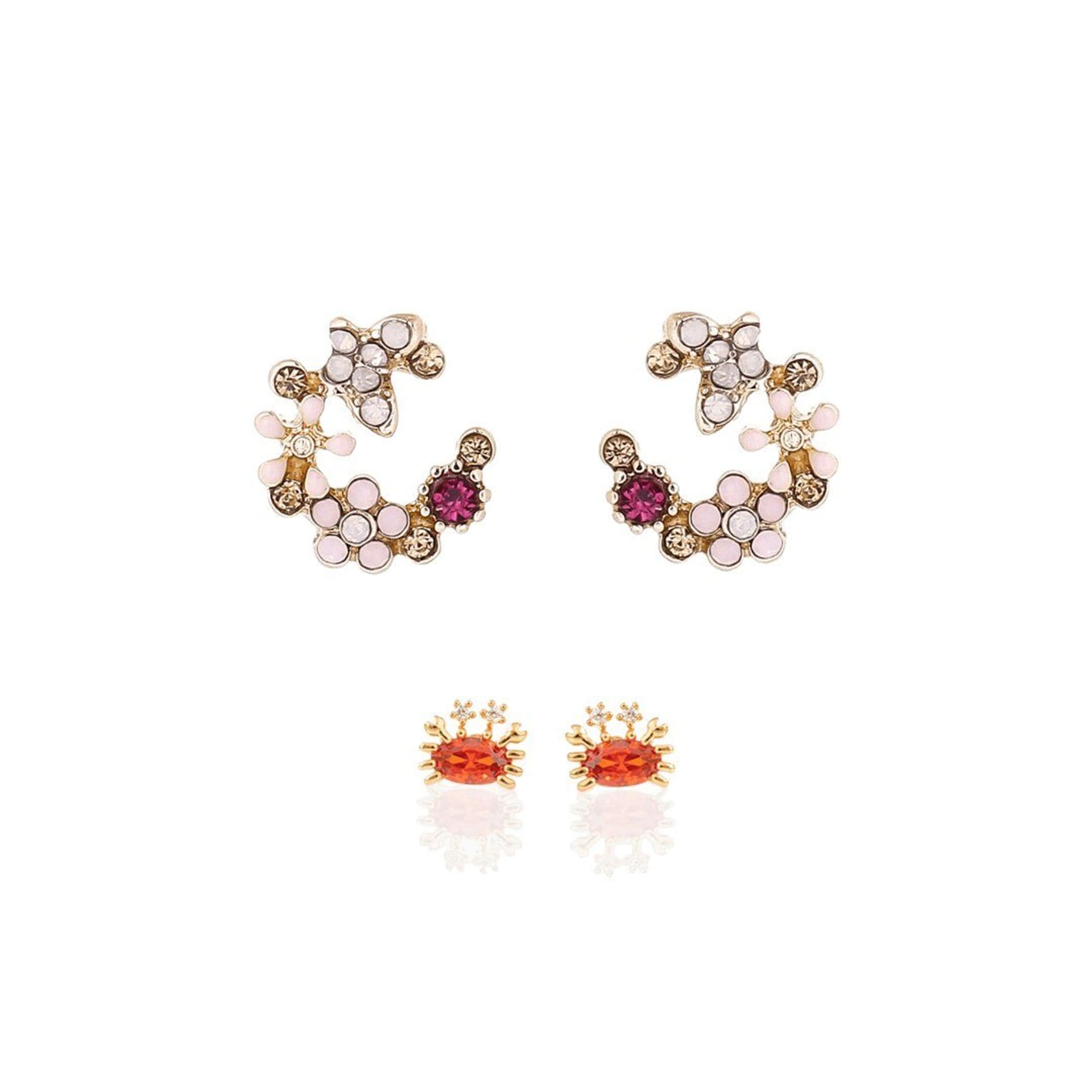 

Biżuetria sztuczna - Kolczyki sztyfty (KZ02) 1 para, Kz02) 1 par