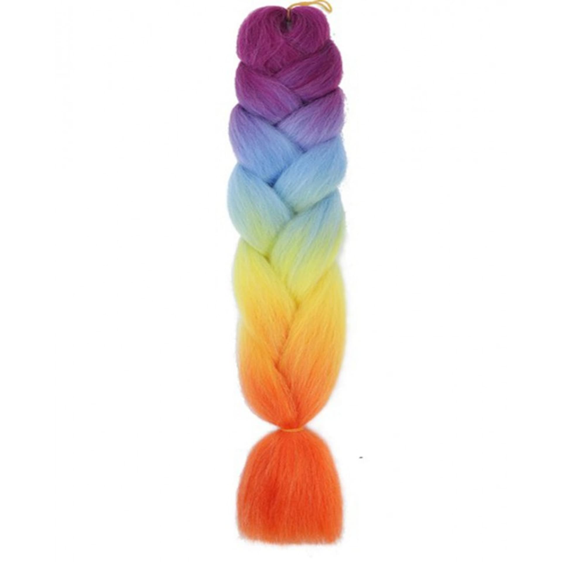 

Syntetyczne włosy 120 cm gęste ombre WLS30