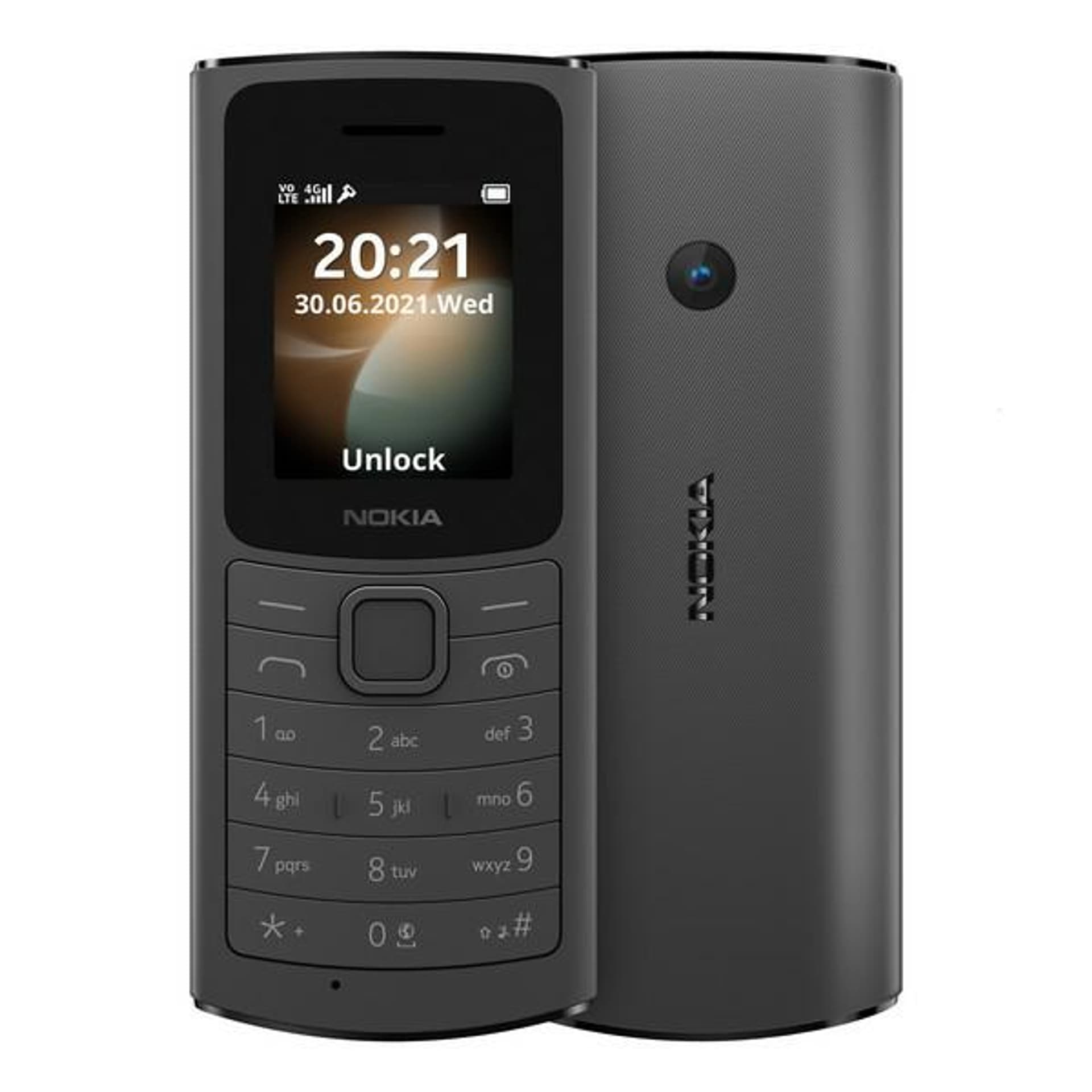 

Nokia 110 4G DS czarny/black TA-1386