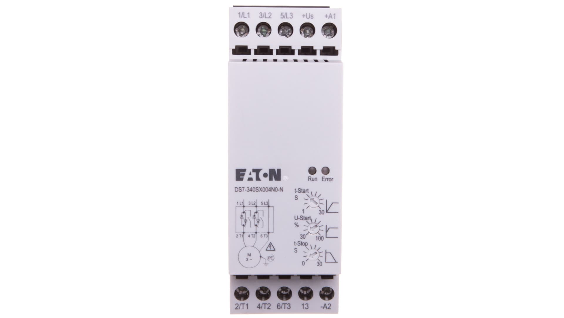 

Softstart 3-fazowy 400VAC 4A 1,5kW/400V Uc=24V AC/DC DS7-340SX004N0-N 134847