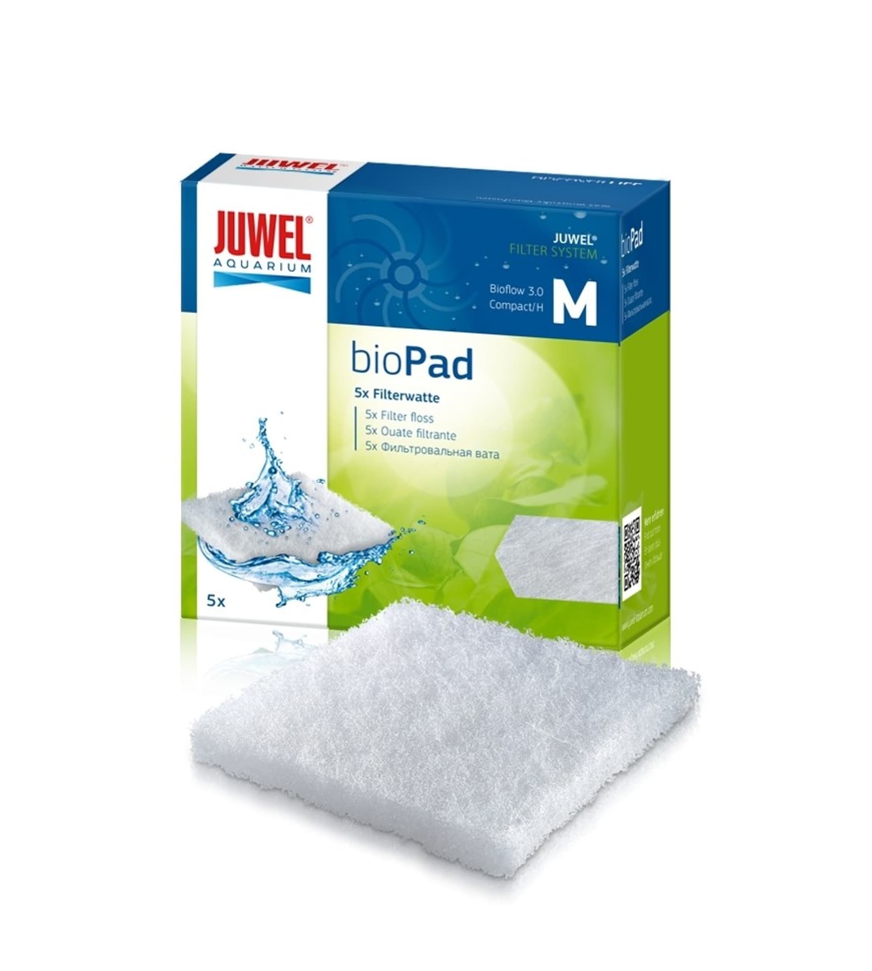 

Juwel bioPad M (3.0/Compact) - wata filtrująca, 3.0/compact) - wata filtrując