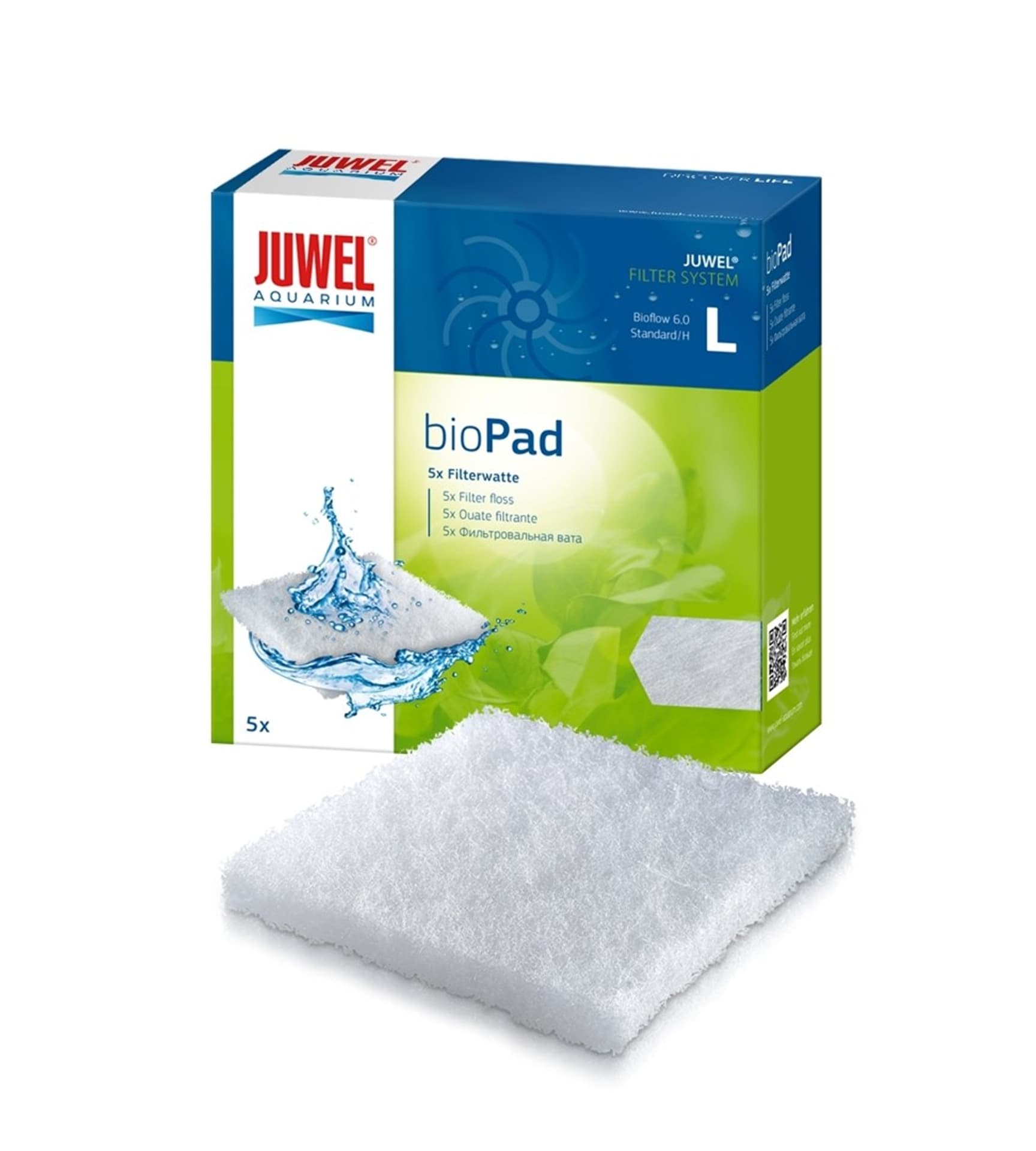 

Juwel bioPad L (6.0/Standard) - wata filtrująca, 6.0/standard) - wata filtrując
