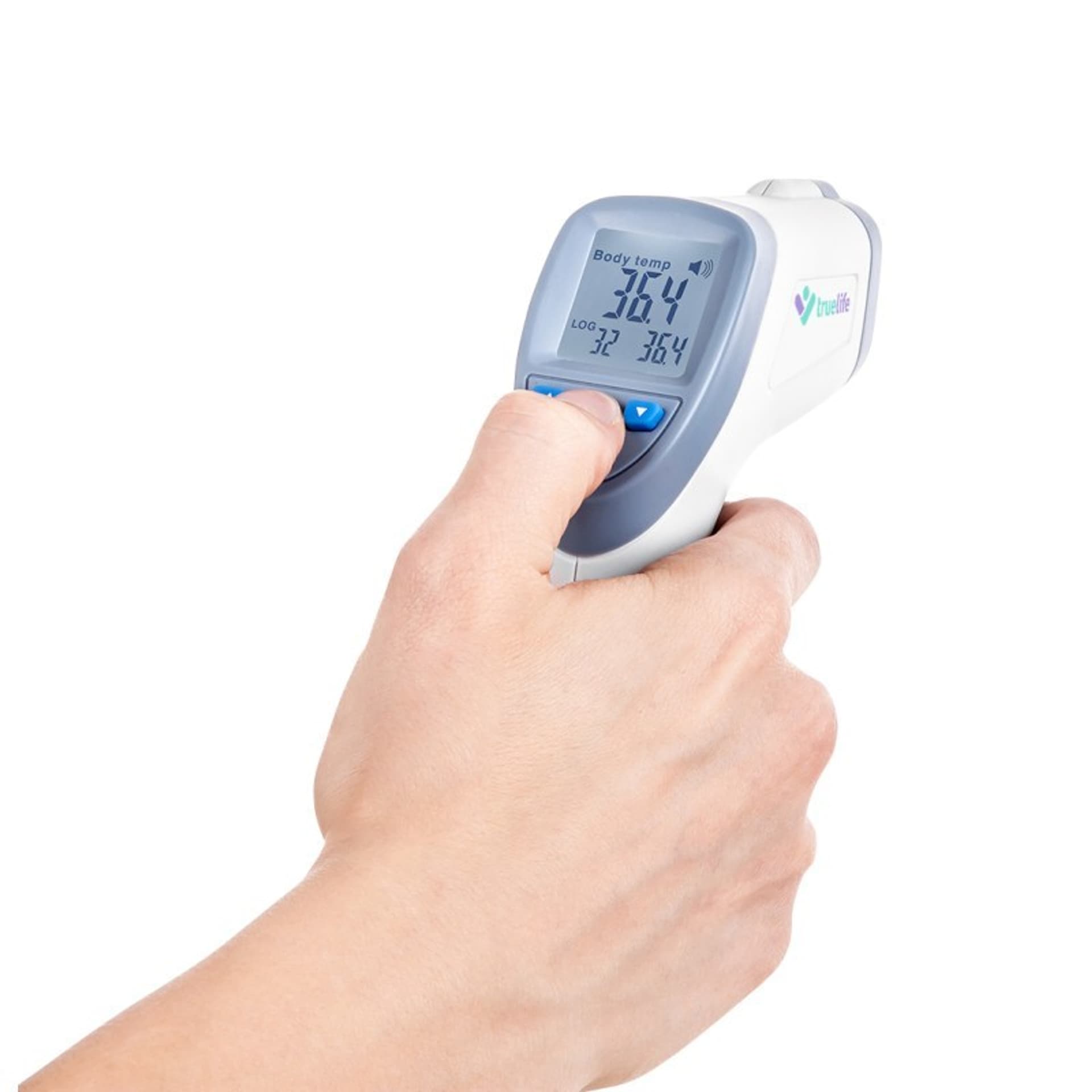 

Termometr bezdotykowy Termometr TrueLife CARE Q7 blue