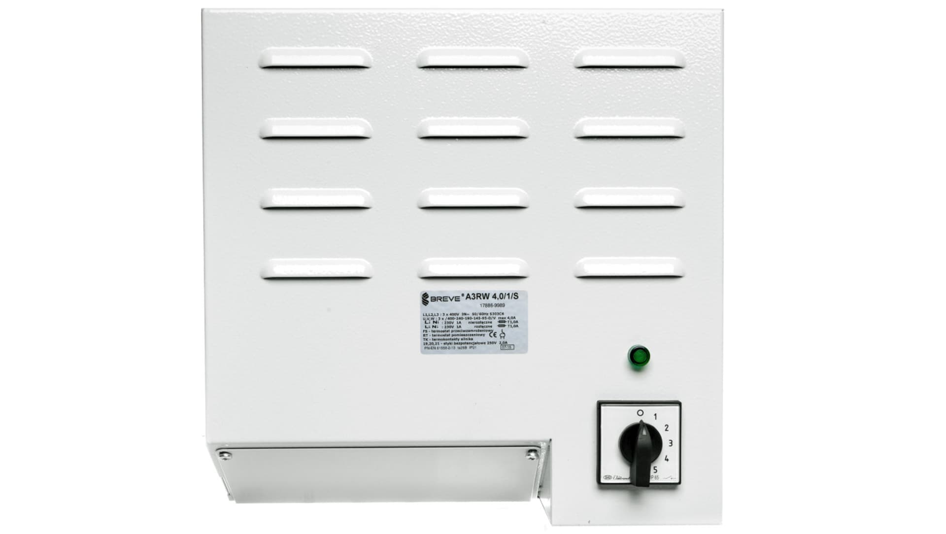 

Regulator prędkości obrotowej 3-fazowy A3RW 4,0/1/S/IP21 400V 4A 17886-9989